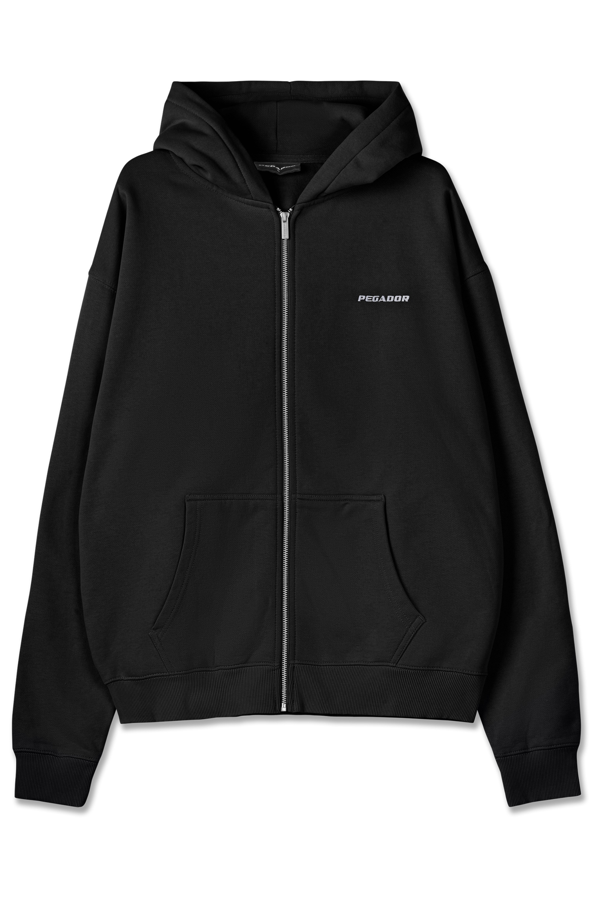 PEGADOR Kapuzensweatjacke »Logo Oversized Sweat Jacket« Baumwollmischung, oversize