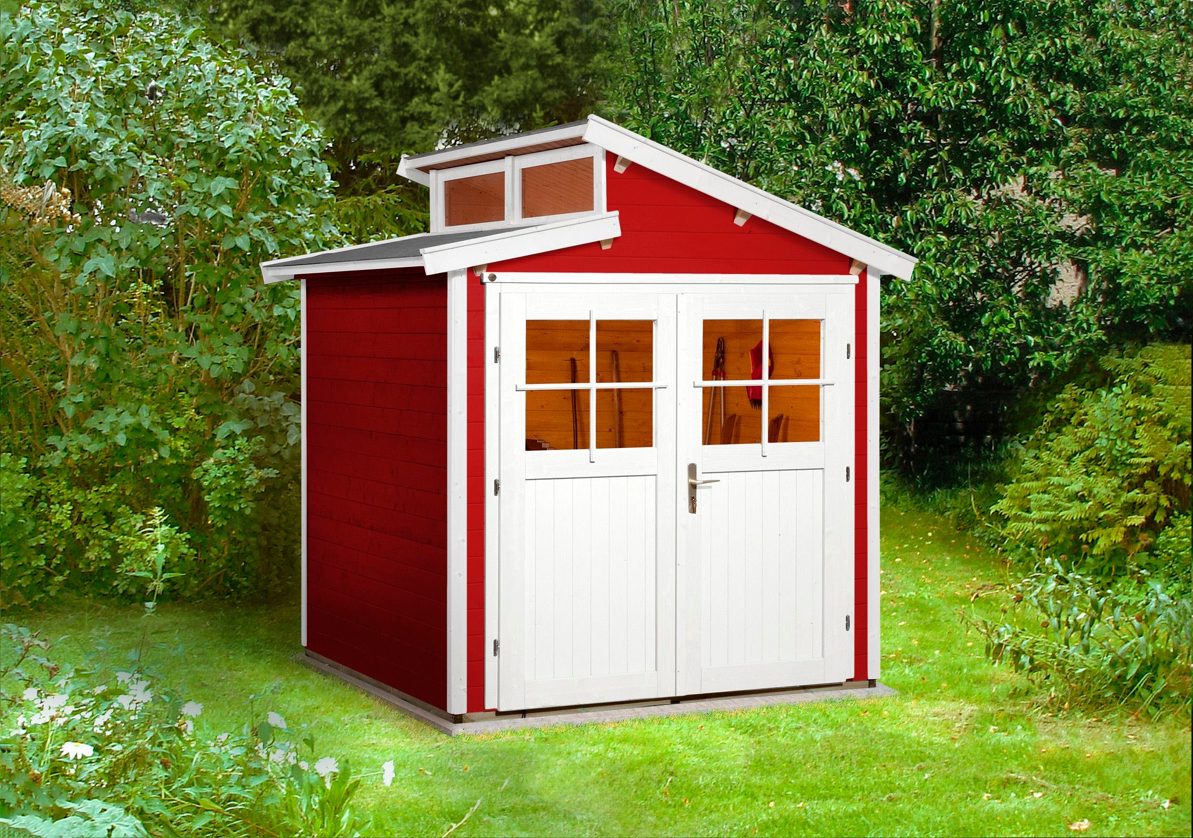 weka Gartenhaus »226 Gr.1, schwedenrot, 21 mm«
