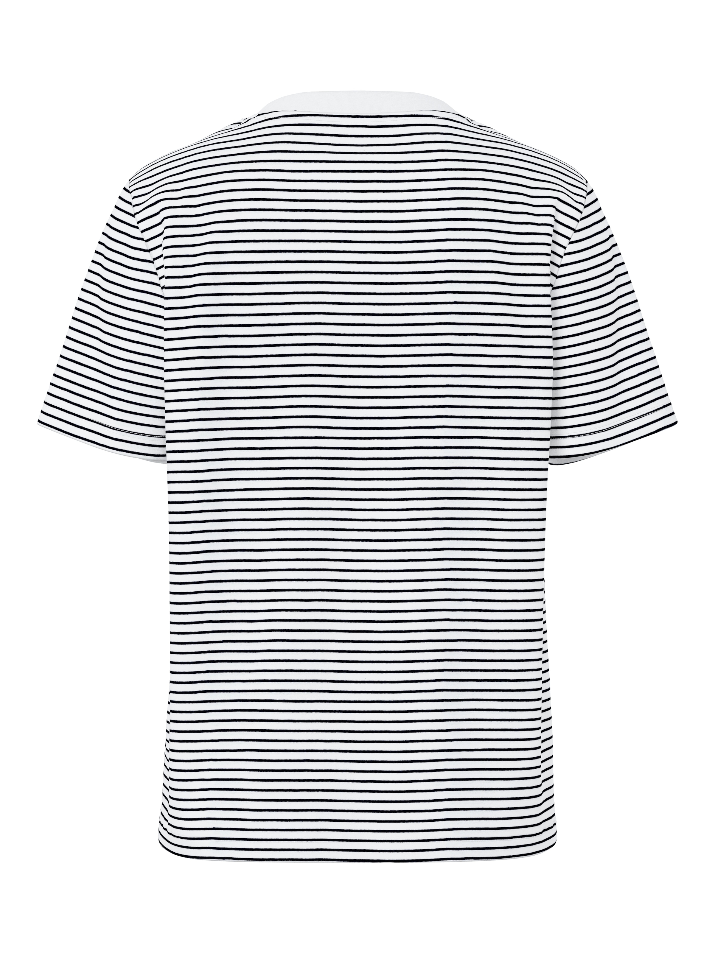 pieces Kurzarmshirt »PCRIA SS TEE STRIPES NOOS BC«