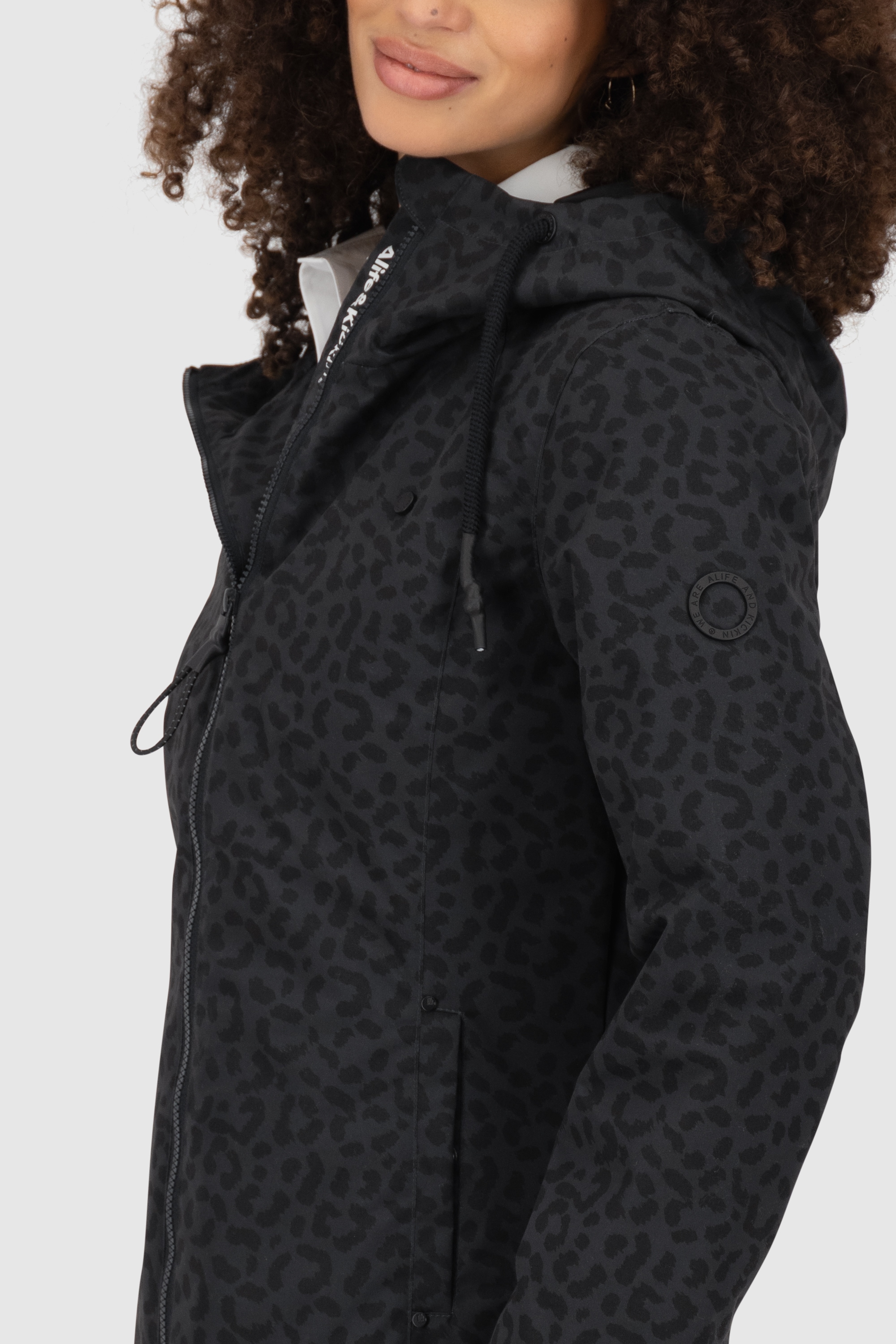 Alife & Kickin Outdoorjacke »LILOUAKB«, mit Kapuze