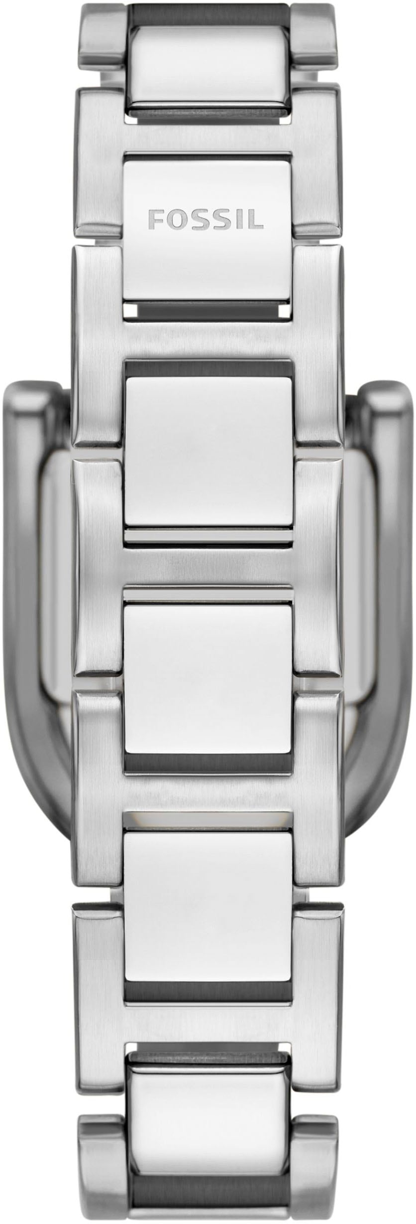 Fossil Quarzuhr »HARWELL«, Armbanduhr, Damenuhr, Edelstahlarmband