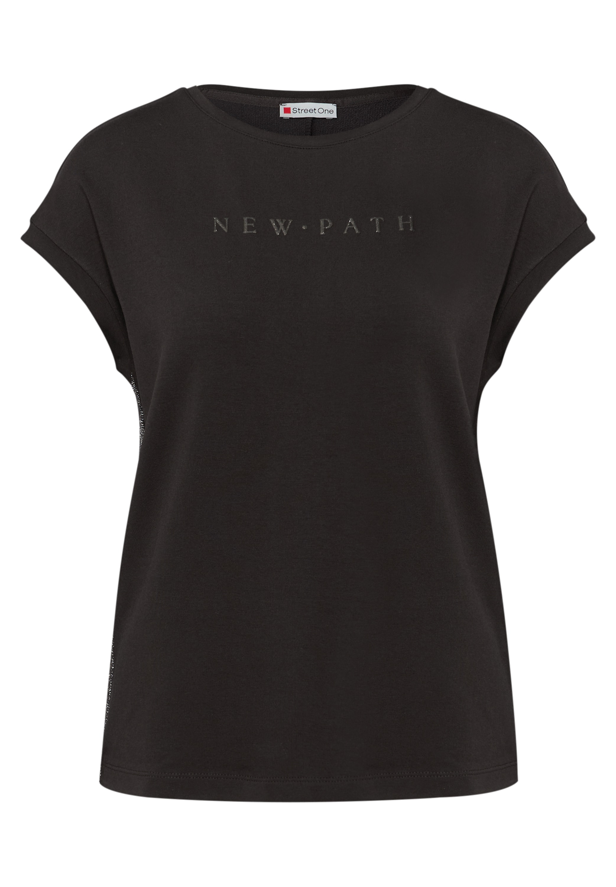 STREET ONE T-Shirt, mit Glitzerdetails