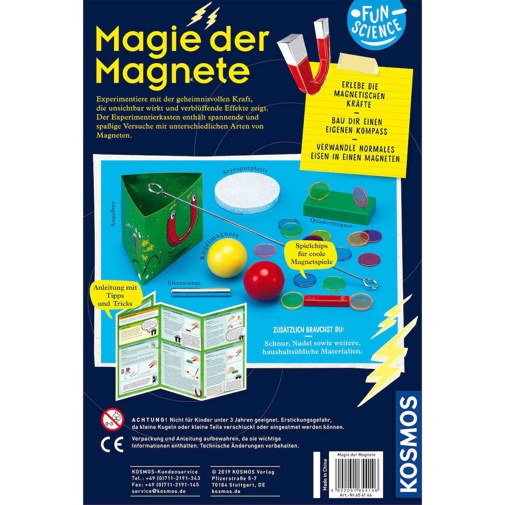 Kosmos Experimentierkasten »Fun Science Magie der Magnete«
