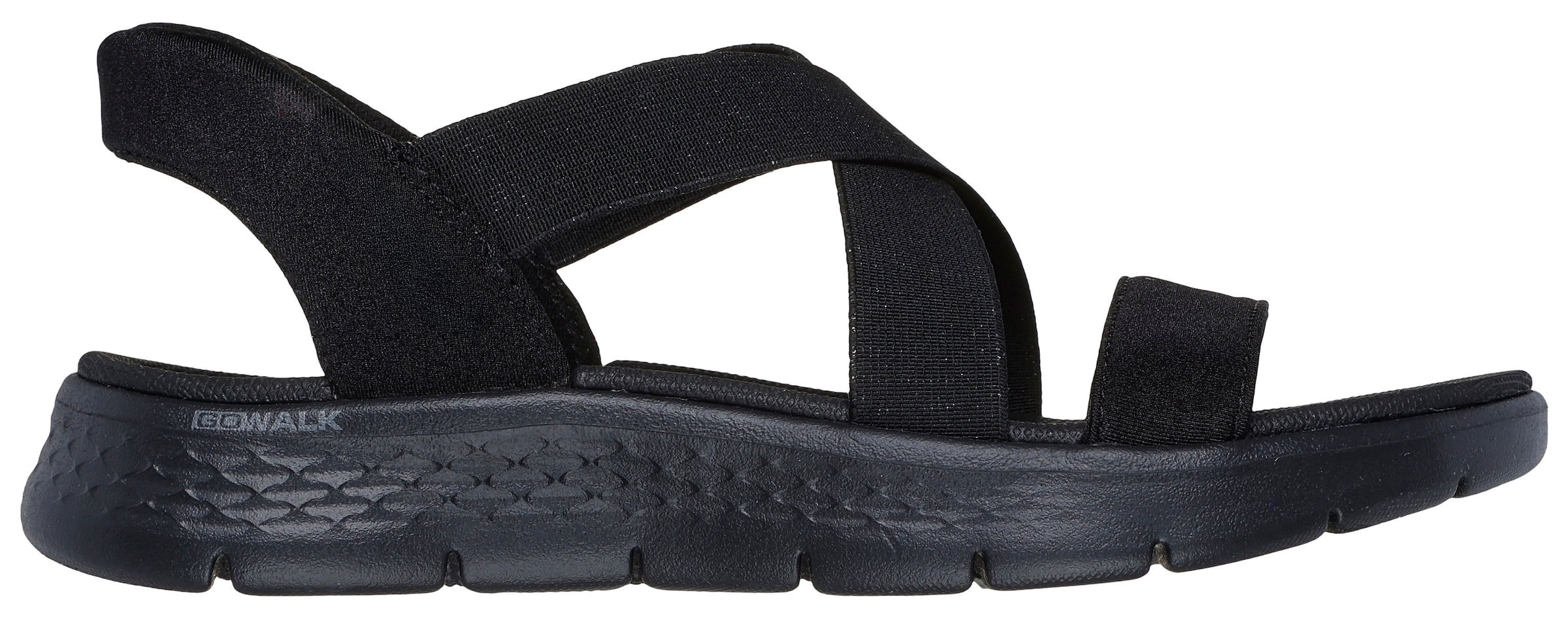 Skechers Sandale »GO WALK FLEX SANDAL-GLIMMER UP«  Sommerschuh, Schlupfschuh mit Goga Mat Foatbed