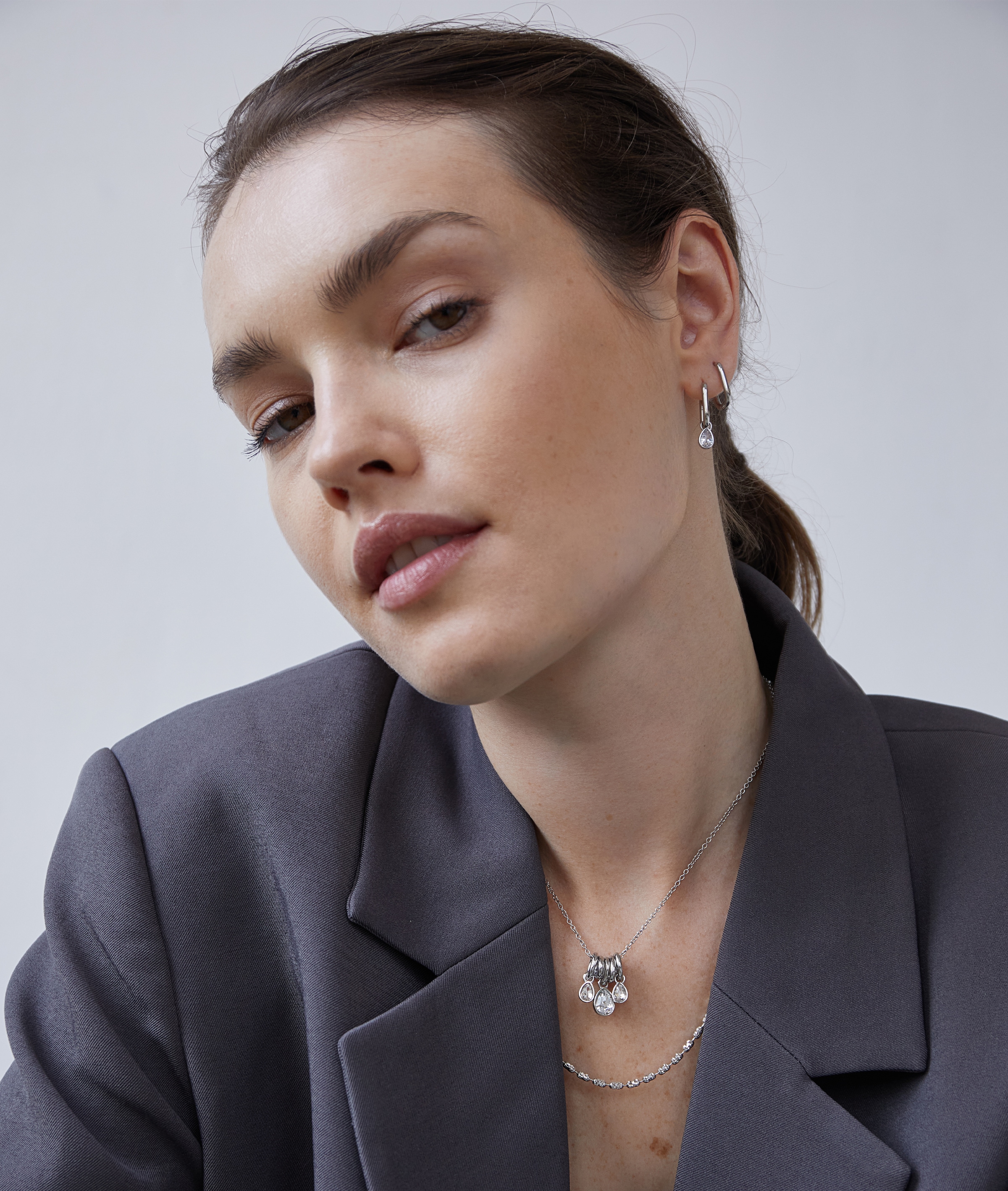 Echtzeit Gliederkette »Schmuck Geschenk Silber 925 Halskette The Glitter One«