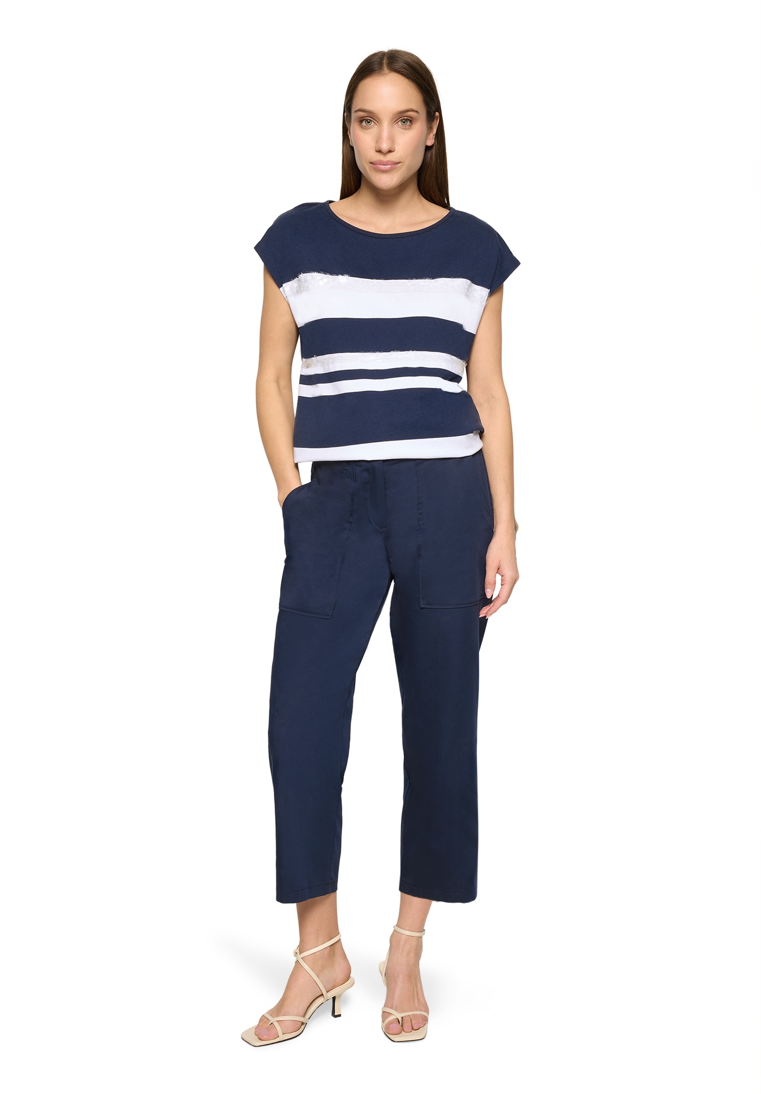 Betty Barclay Rundhalsshirt »Casual-Shirt mit Ringel«