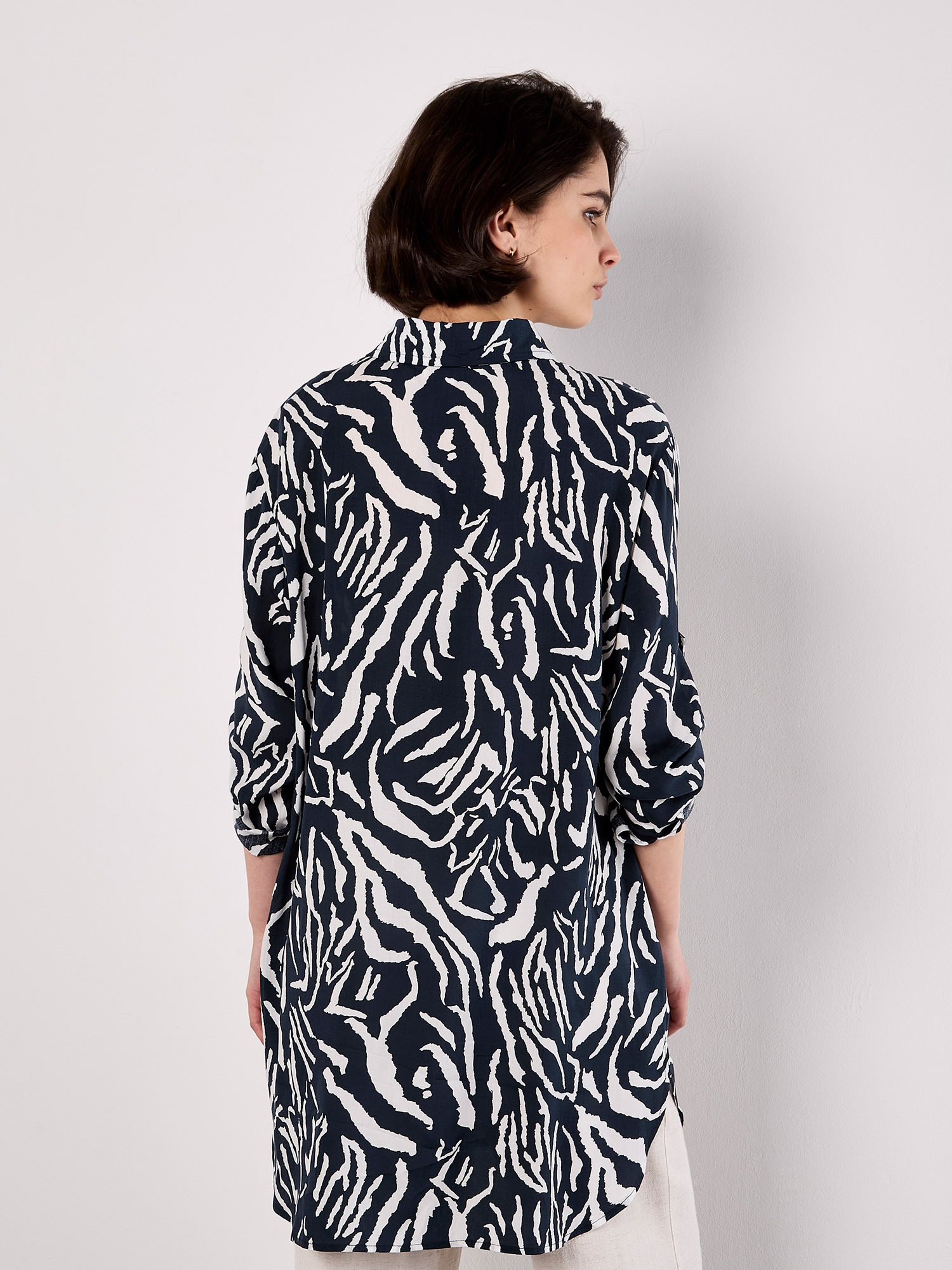Apricot Shirttop »Top« mit Zebradruck