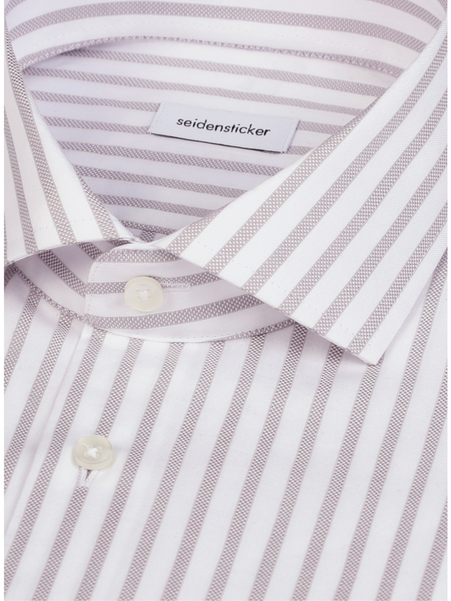 seidensticker Businesshemd »Schwarze Rose« Slim 1/1 Kentkragen Gestreift