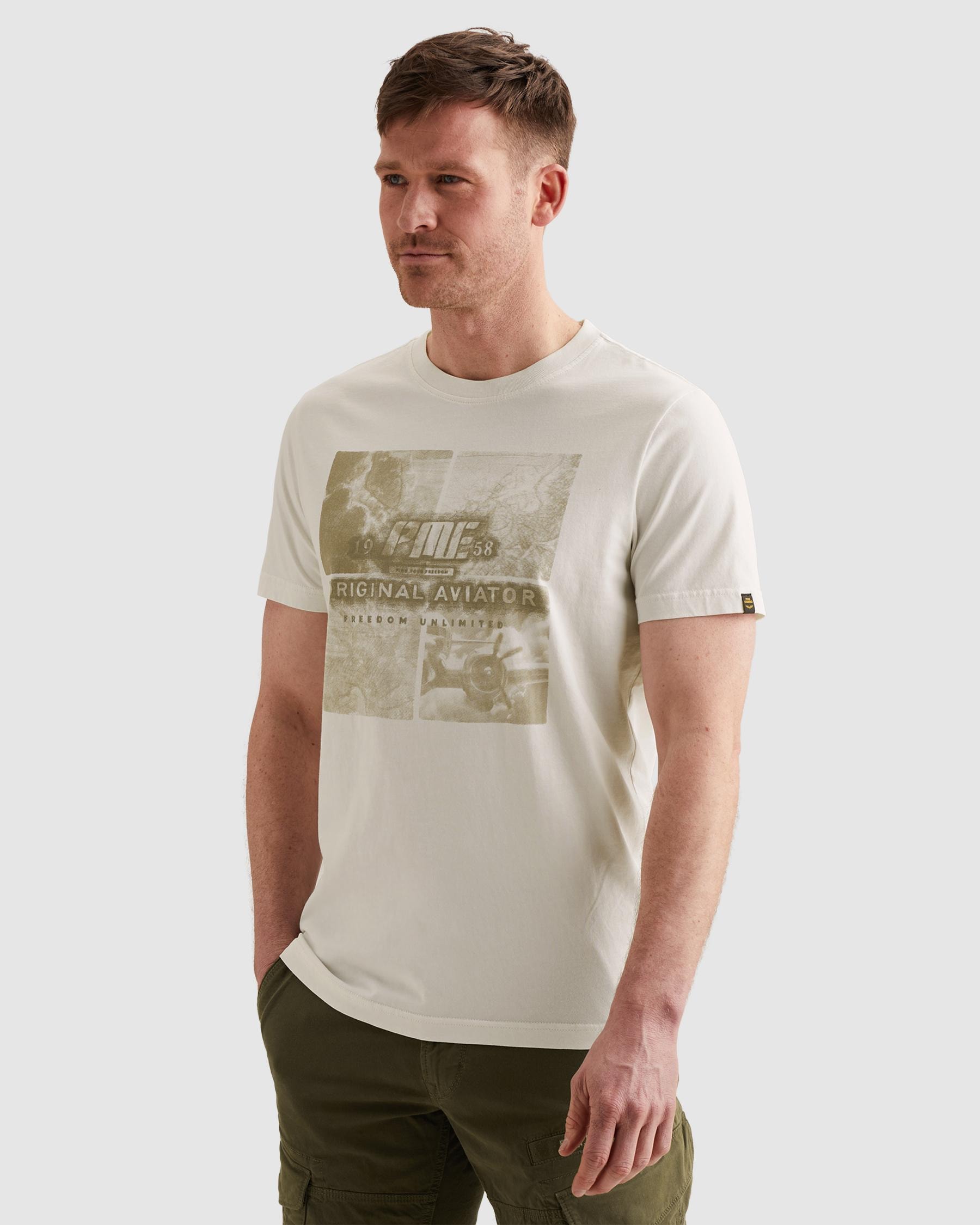 PME LEGEND T-Shirt »Short sleeve r-neck single jersey big art« mit Print