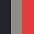 rot, grau-meliert, schwarz