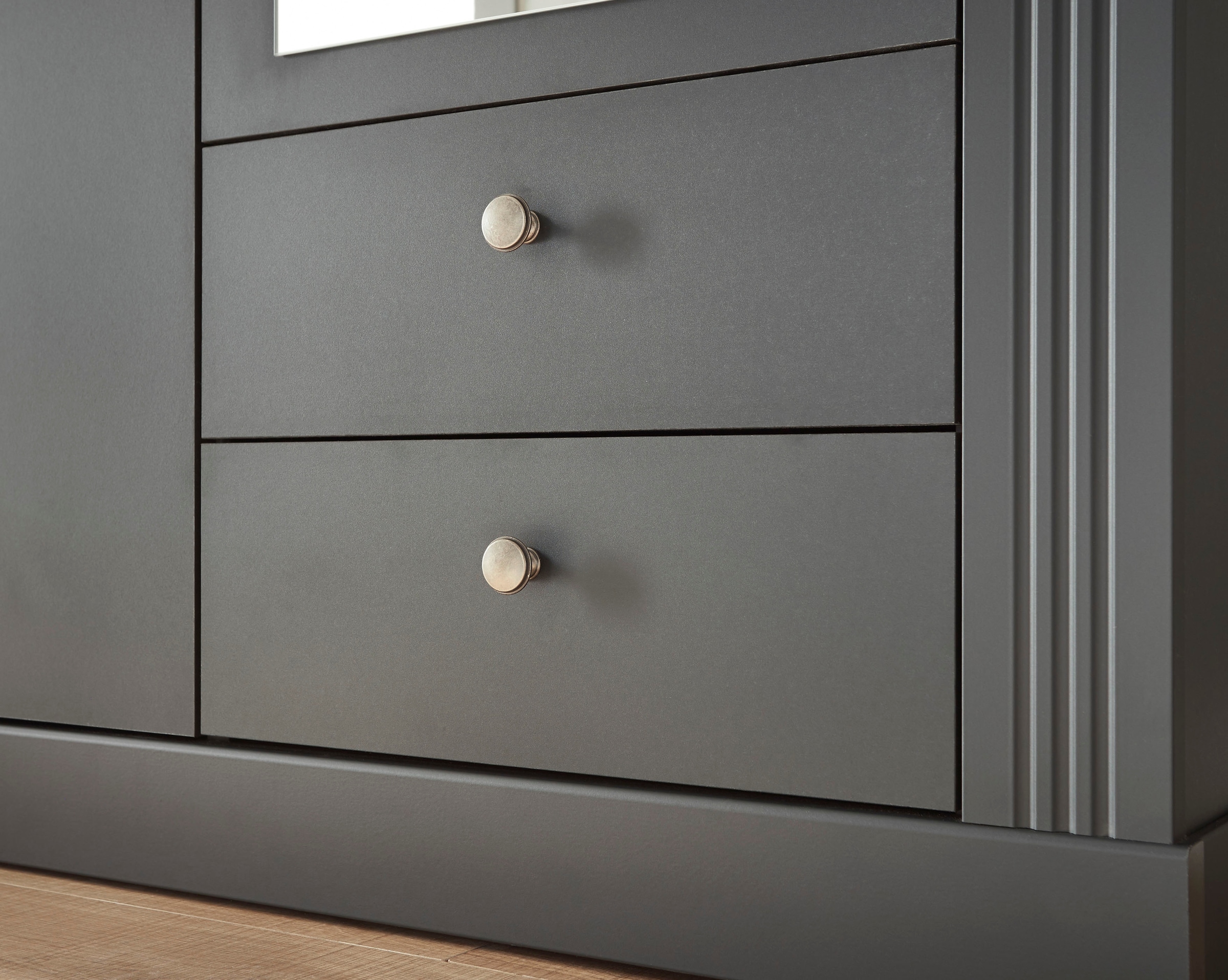 Home affaire Garderobenschrank »WESTMINSTER TOPSELLER!«, (Breite ca. 108 cm), im romantischen Landhausstil