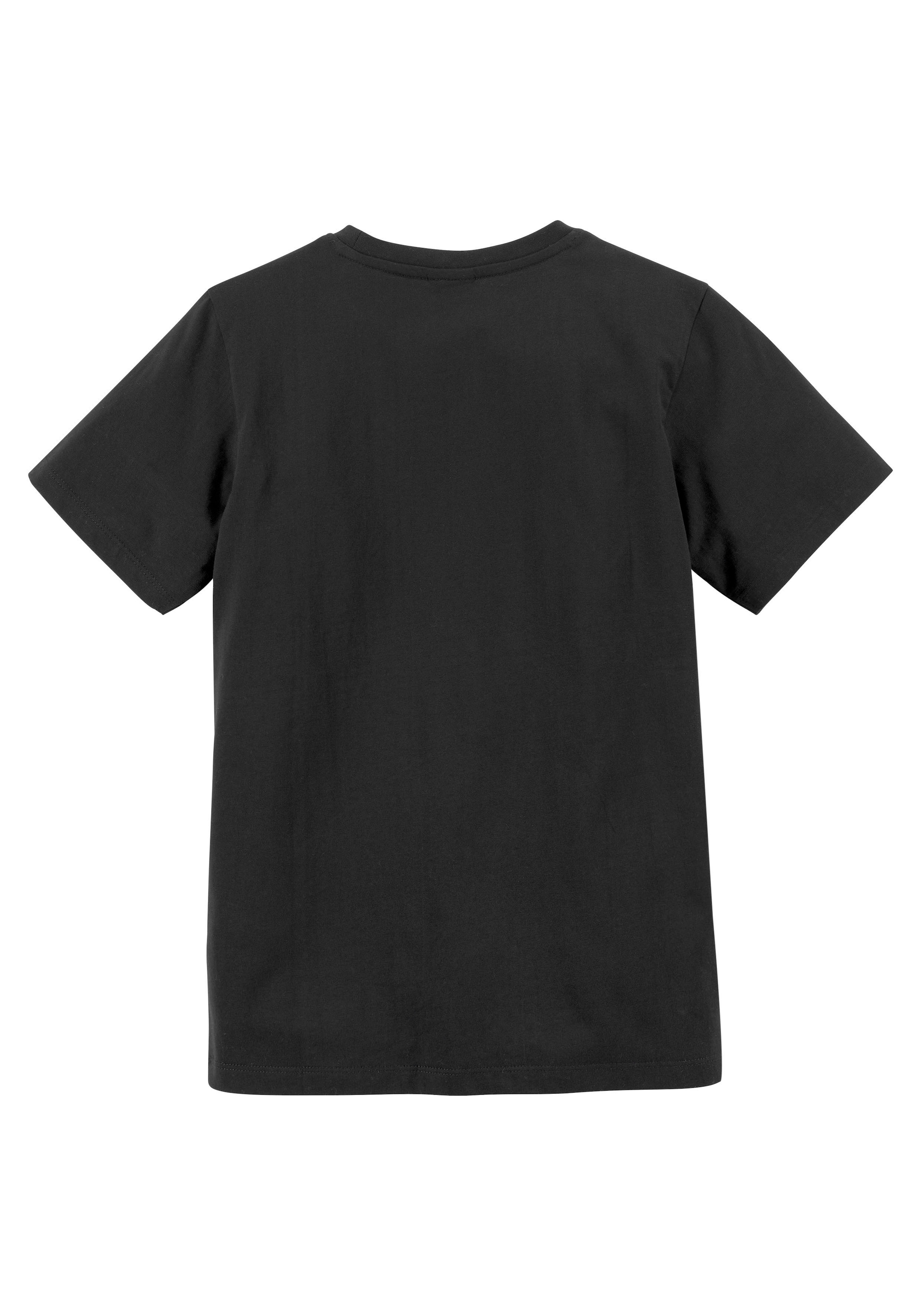 KIDSWORLD T-Shirt »LASS UNS: HALT DIE KLAPPEN! SPIELEN«, Spruch bei OTTO