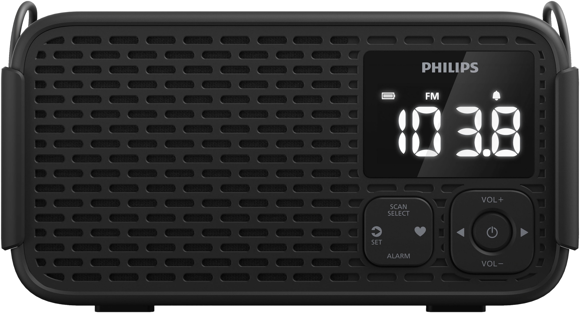 Philips Notfallradio »TAR3500/00« ( AM-Tuner | FM-Tuner 3 W) Kurbelradio, LED-Leuchte, lauter SOS-Alarm mit Blinkleuchte, USB-A