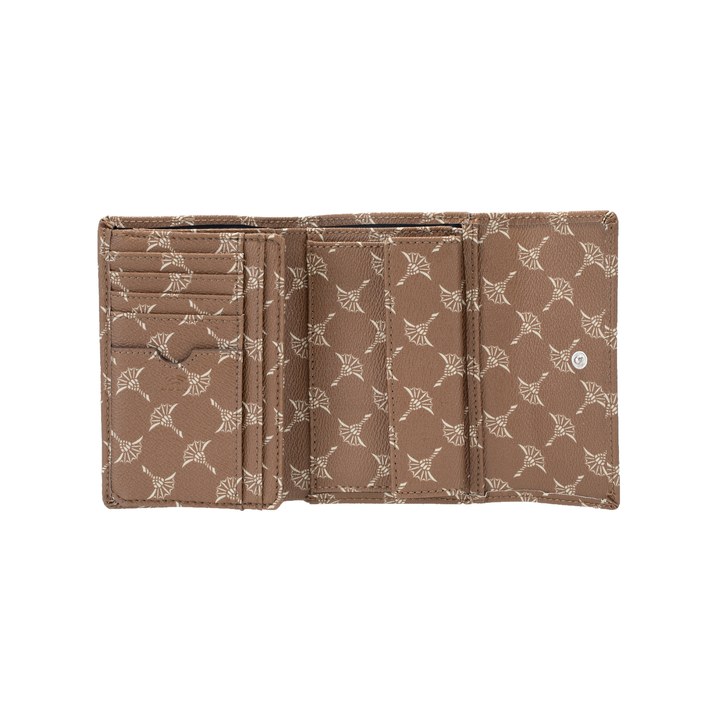 JOOP! Geldbörse »cortina 1.0 cosma purse mh10f« Querformat, mit Druckknopfverschluss, aus Lederimitat