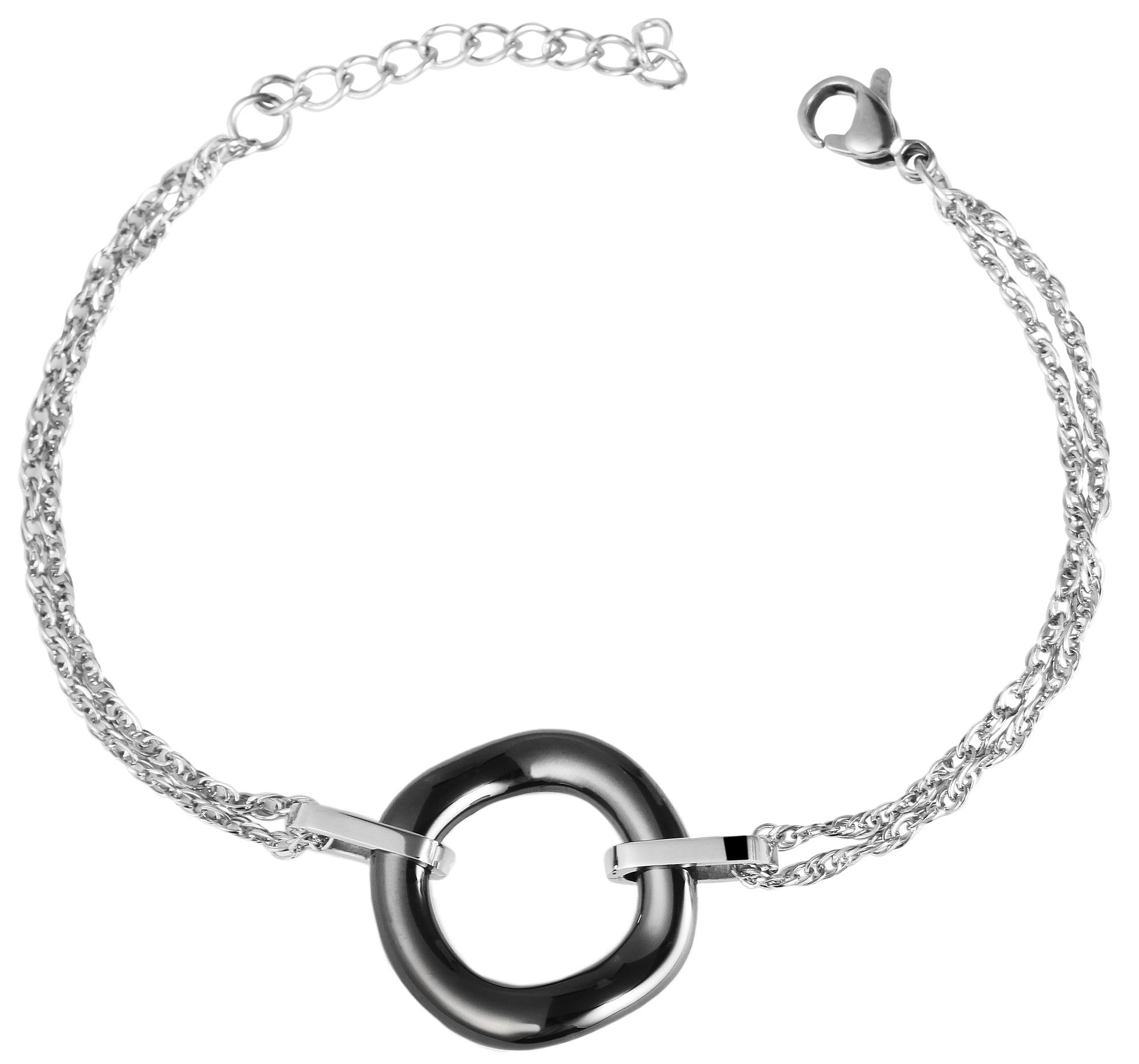 Adelia´s Armband »Damen Armband aus Edelstahl 16+3 cm«