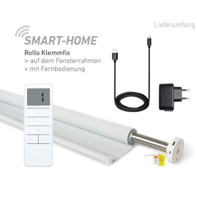 Good Life Elektrisches Rollo »Vau - SMART HOME«, Lichtschutz, ohne Bohren,  mit Fernbedienung kaufen bei OTTO