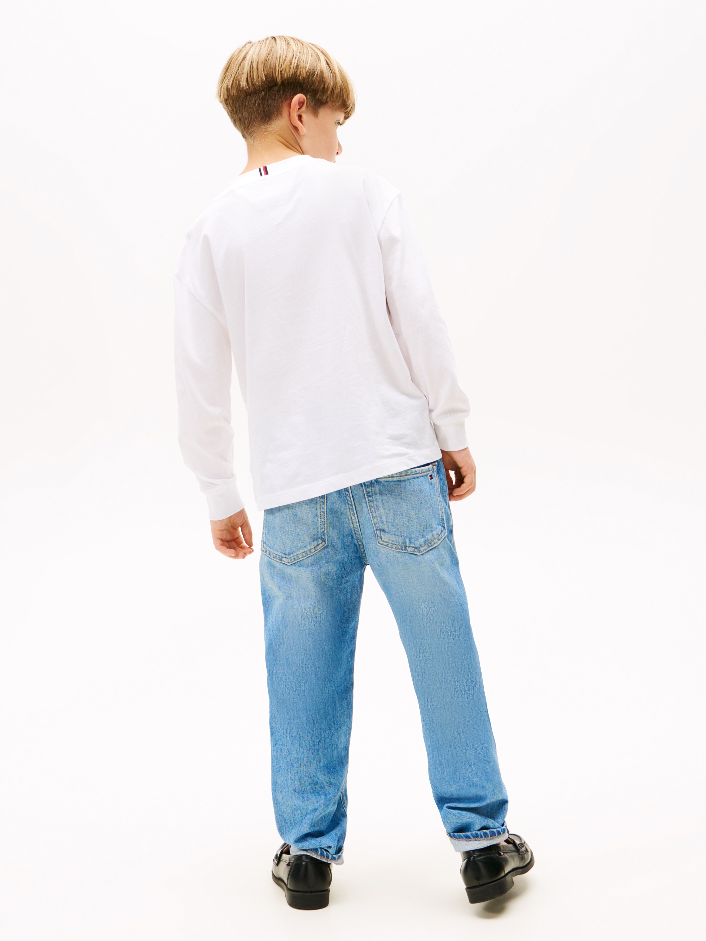 Tommy Hilfiger Langarmshirt »ESSENTIAL T-SHIRT LS«, für Kinder bis 16 Jahre, Markenlogo
