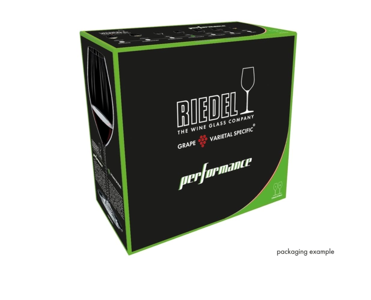 RIEDEL THE WINE GLASS COMPANY Rotweinglas »Syrah Shiraz Gläser Performance 631 ml 2er Set transparent« Spülmaschinengeeignet