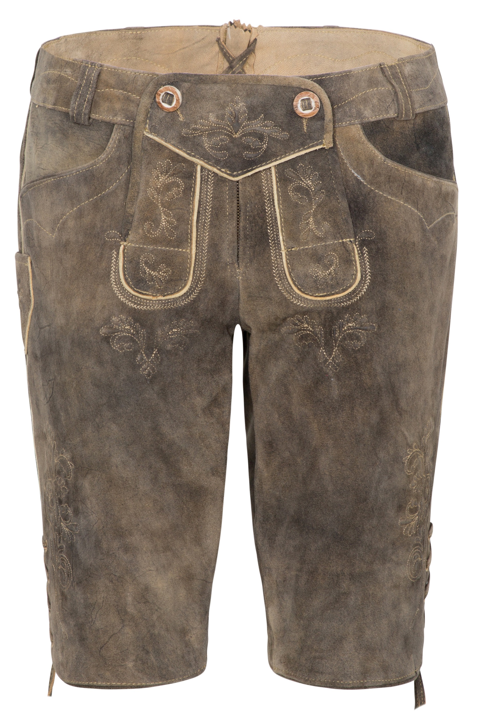 Spieth & Wensky Lederhose Bichl kurz 45 cm