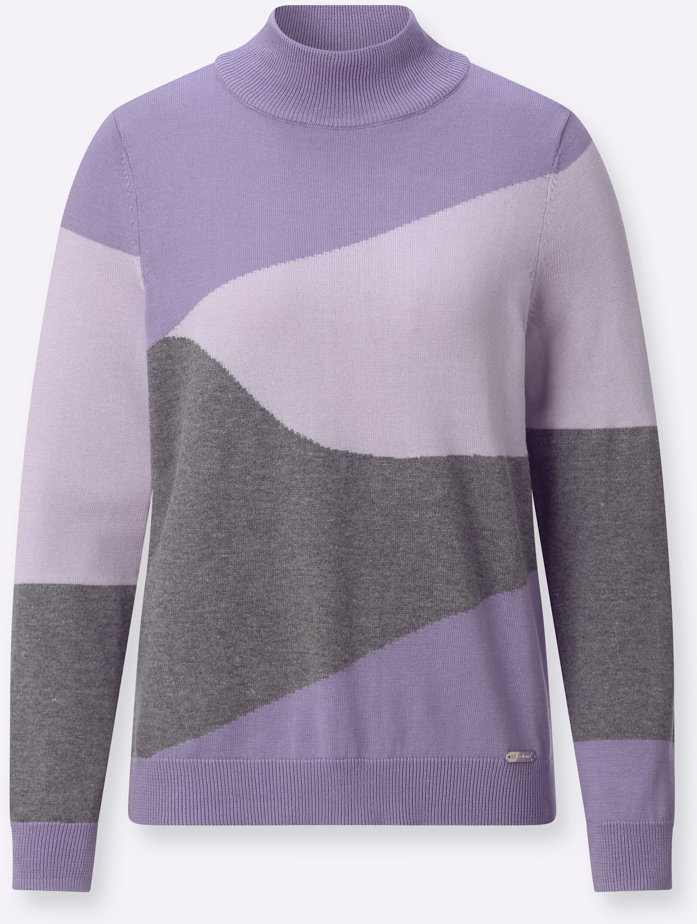 Casual Looks Strickpullover »Stehkragen-Pullover«