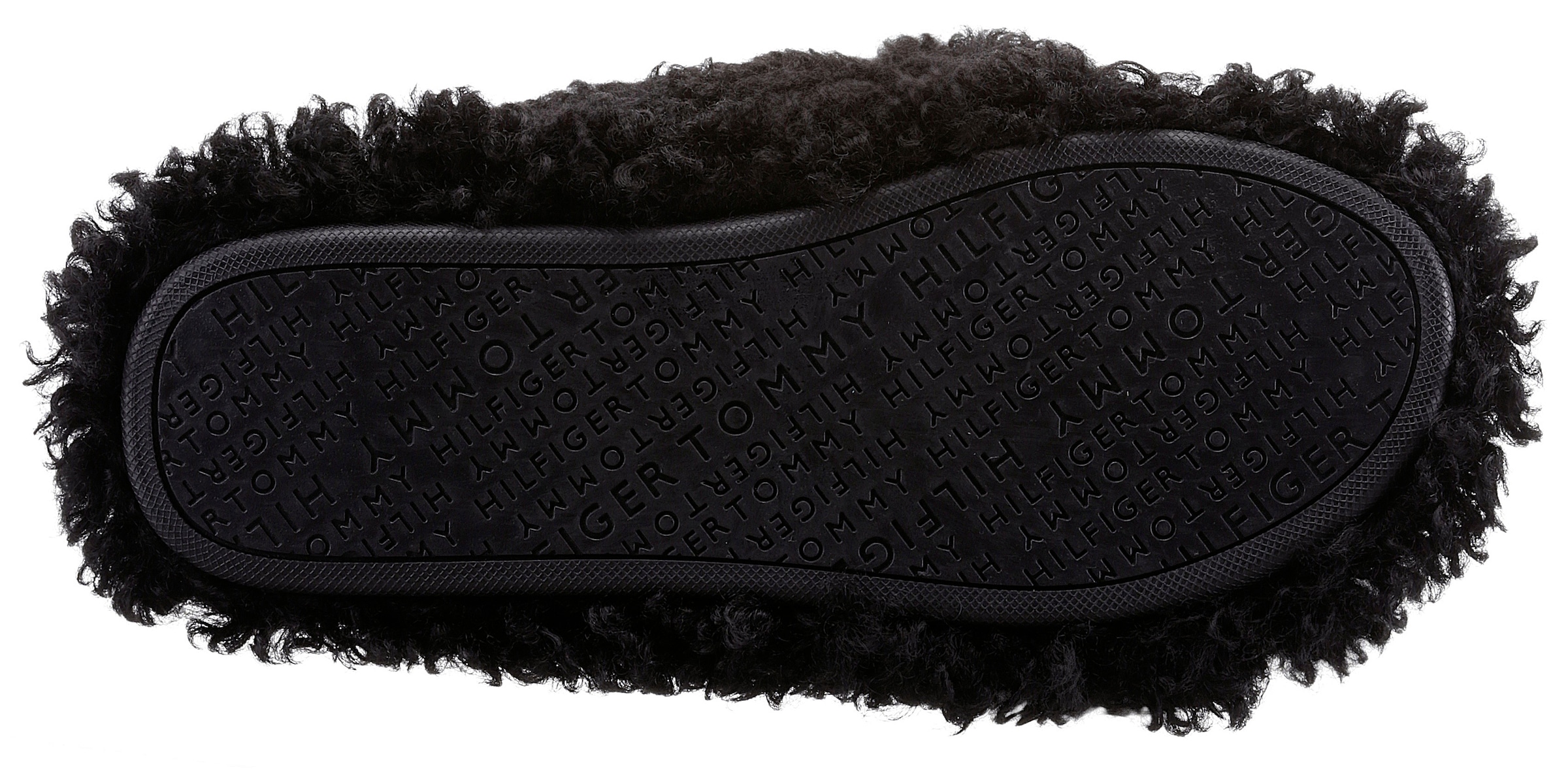Tommy Hilfiger Pantoffel »SHERPA FUR HOME SLIPPERS STRAPS«