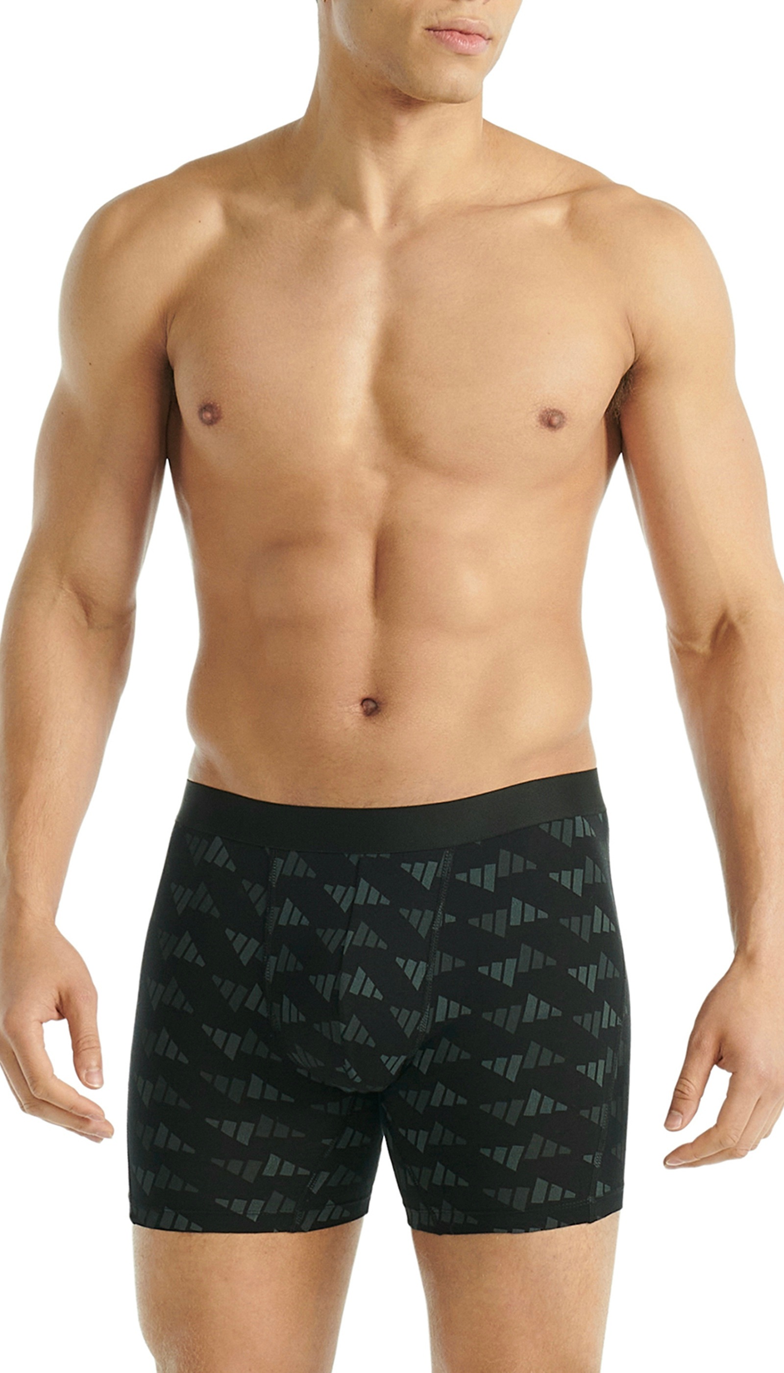adidas Sportswear Boxer »Active Flex Cotton« 3er Pack,  elastisch, Logo-Bund, sportlicher Look, ohne Eingriff