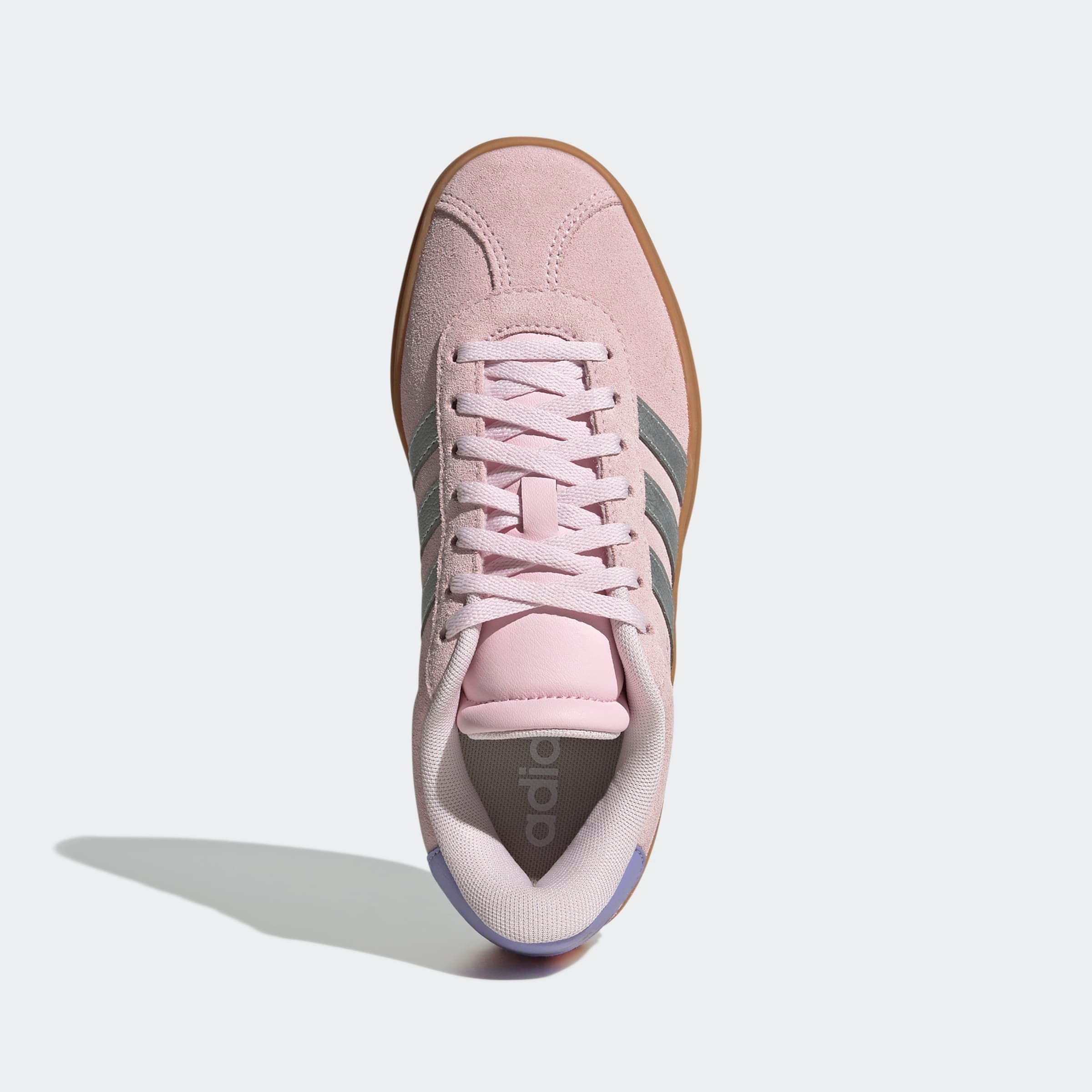 adidas Sportswear Plateausneaker »VL COURT BOLD LIFESTYLE KIDS«, Design auf den Spuren des adidas Gazelle Bold