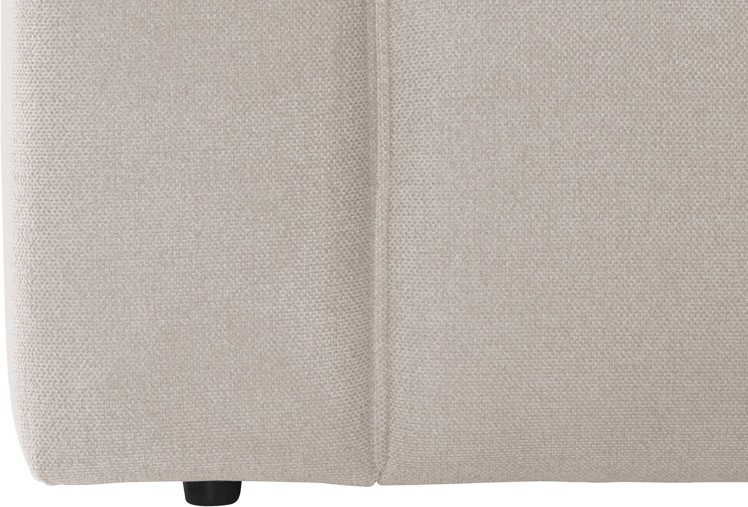 andas Ecksofa »Noord«, mit Kedernaht, Breite 234 cm, Cord, Struktur, Webstoff