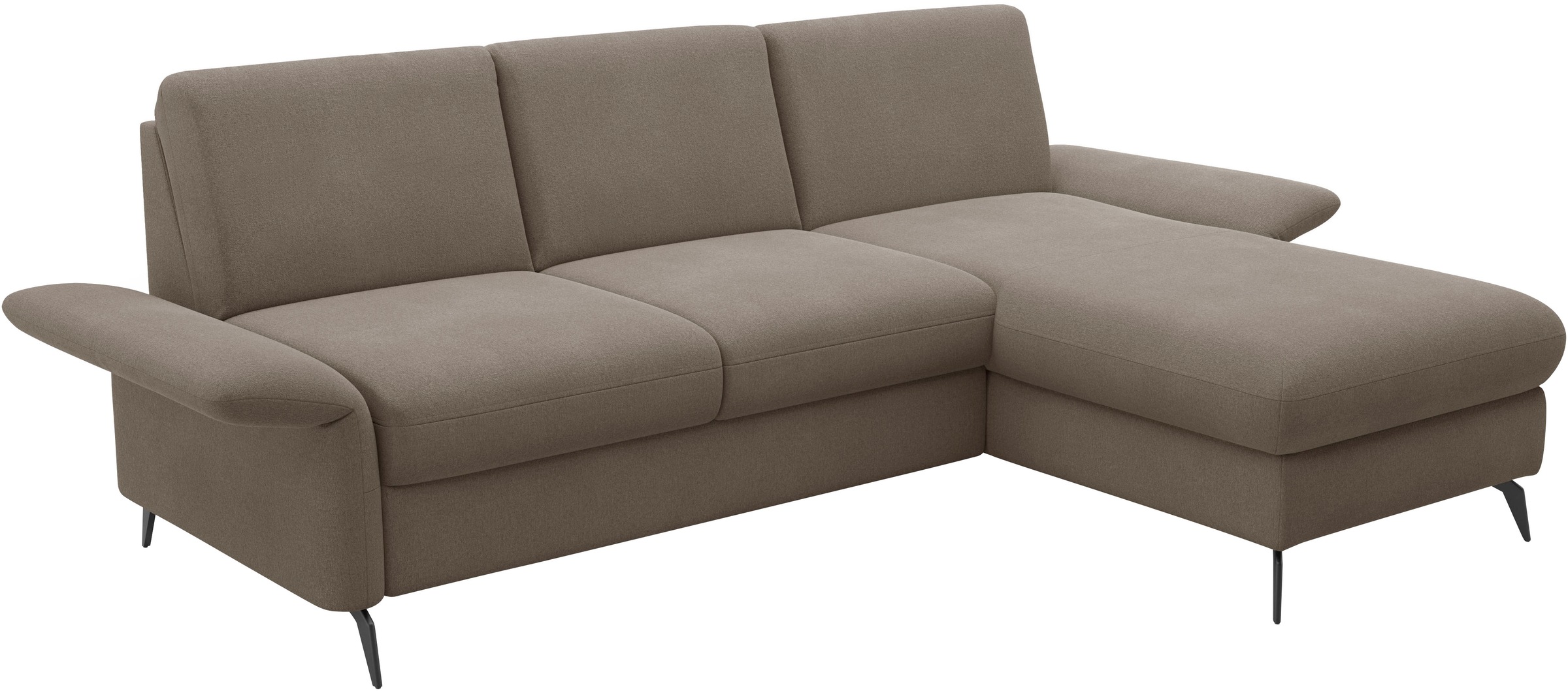 Home affaire Ecksofa »Rochelle«, wahlweise mit Bettfunktion, Bettkasten und Armteilverstellung