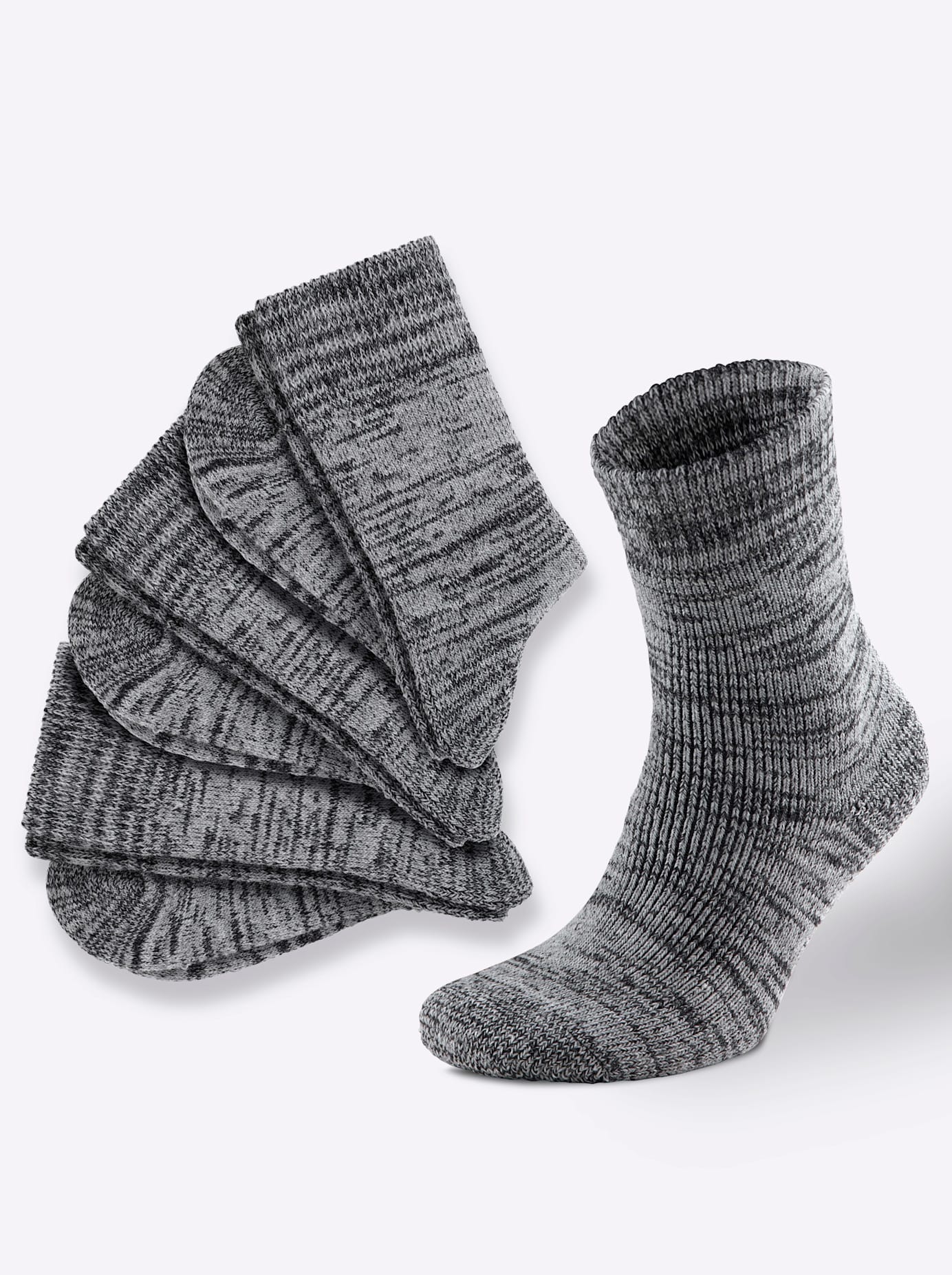 Wäschepur Damen Socken 3 Paar tlg. in schwarz, Größe 1