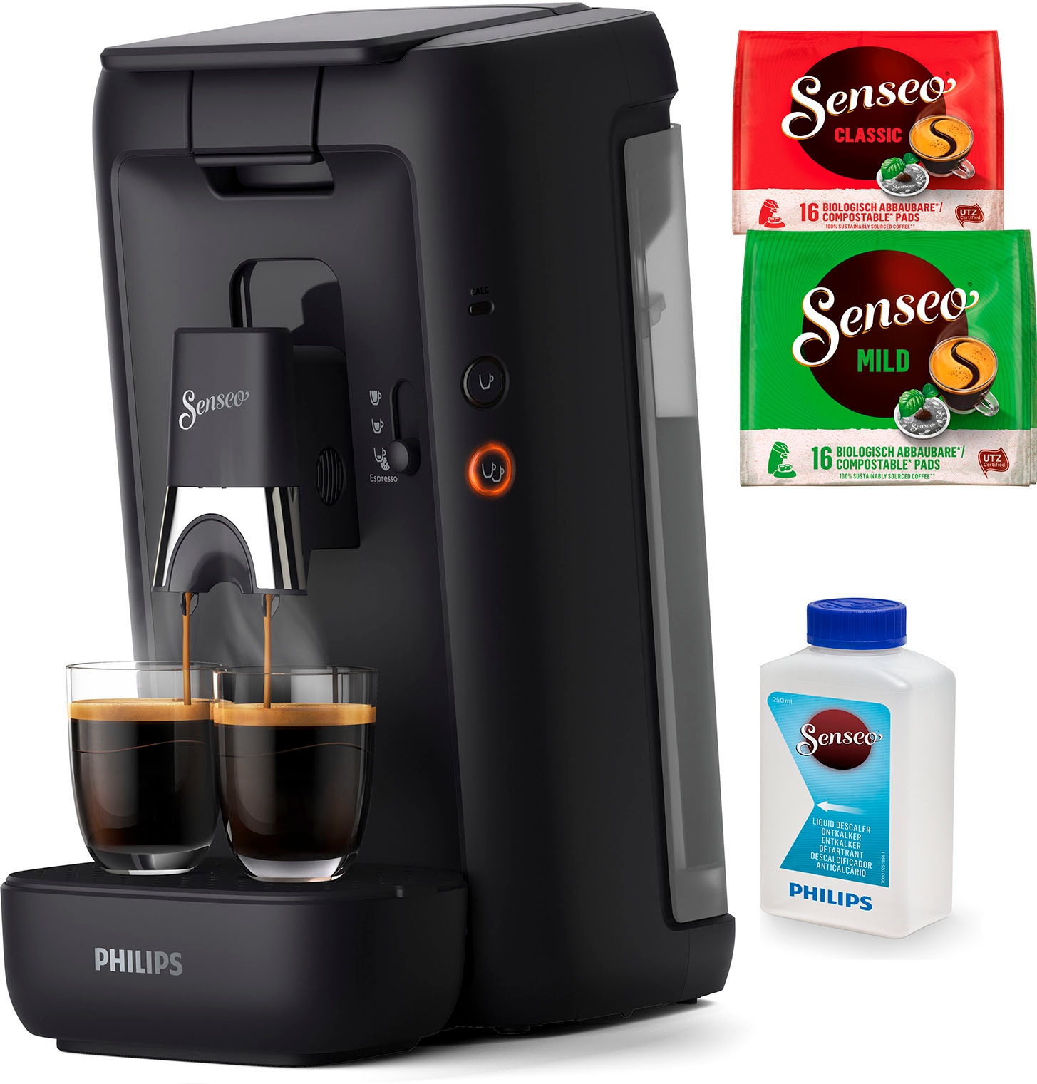 Philips Senseo Kaffeepadmaschine »Maestro Kaffeespezialitäten«, +3 recyceltem Shop Online Wert 80% UVP Memo-Funktion, 14,- von inkl. Plastik, im Gratis-Zugaben CSA260/60, aus jetzt € OTTO im