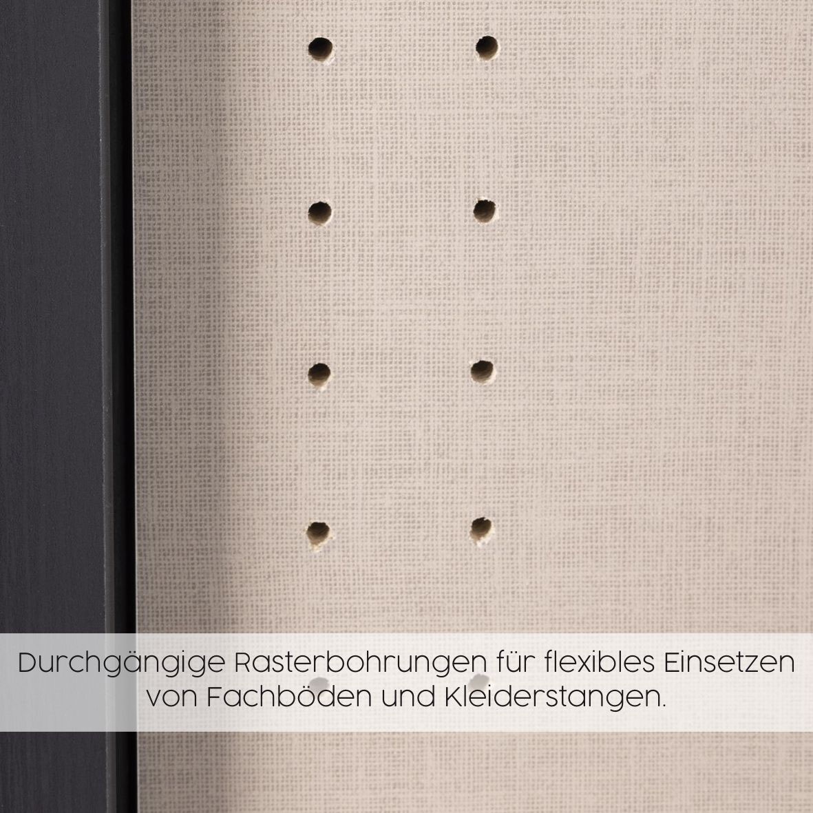 rauch Drehtürenschrank »Schrank Garderobe MAINZ Breiten 91/136/181/226/271/315/360, Höhe 210cm« 3 verschiedene Ausstattungen BASIC/CLASSIC/PREMIUM (inkl. SOFT-CLOSE),  grifflose Front, Außentüren mit Push-to-Open Funktion MADE IN GERMANY