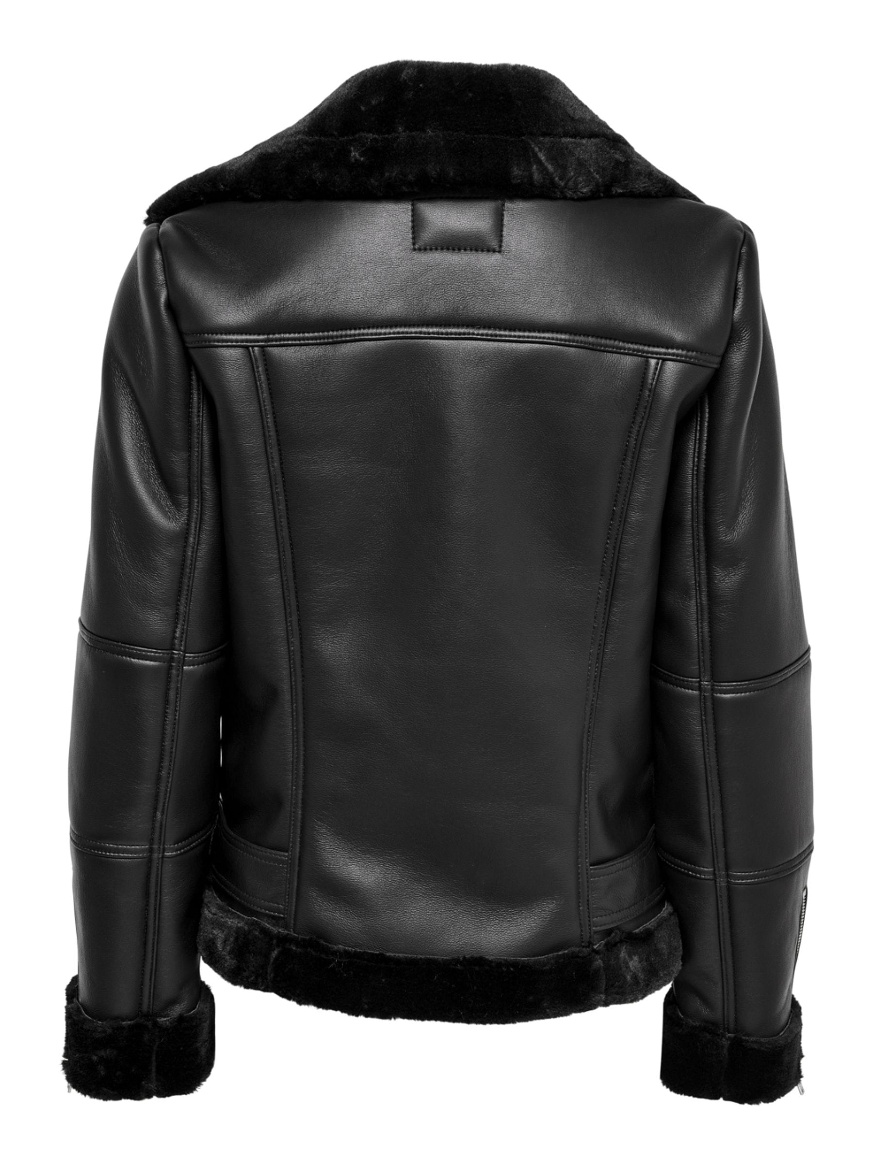 ONLY Lederimitatjacke »ONLAGNETE FAUX LEATHER BIKER JKT OTW«