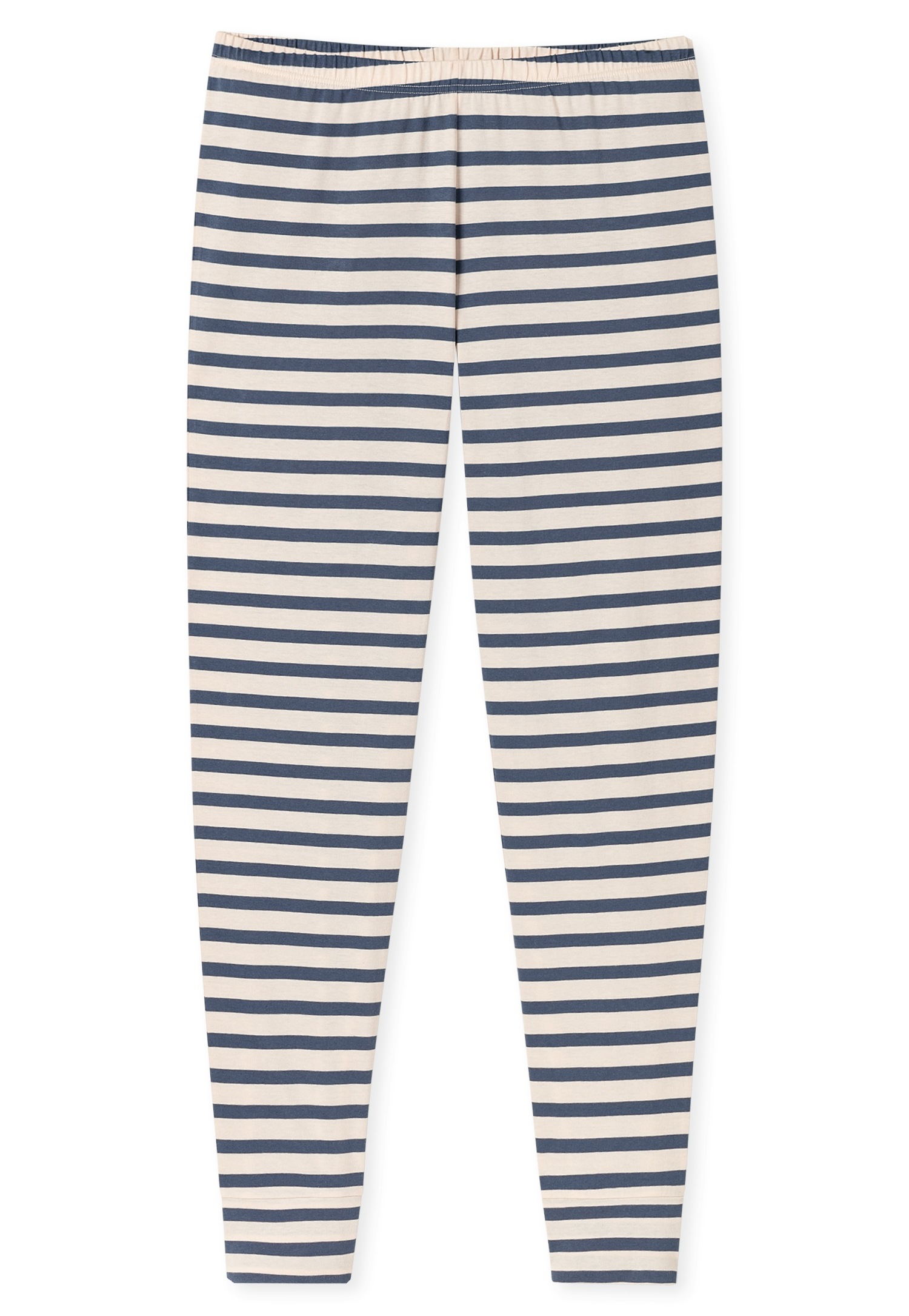 Schiesser Schlafanzug »Casual Essentials«, (2 tlg.), Baumwolle, Rundhalsausschnitt, langärmelig