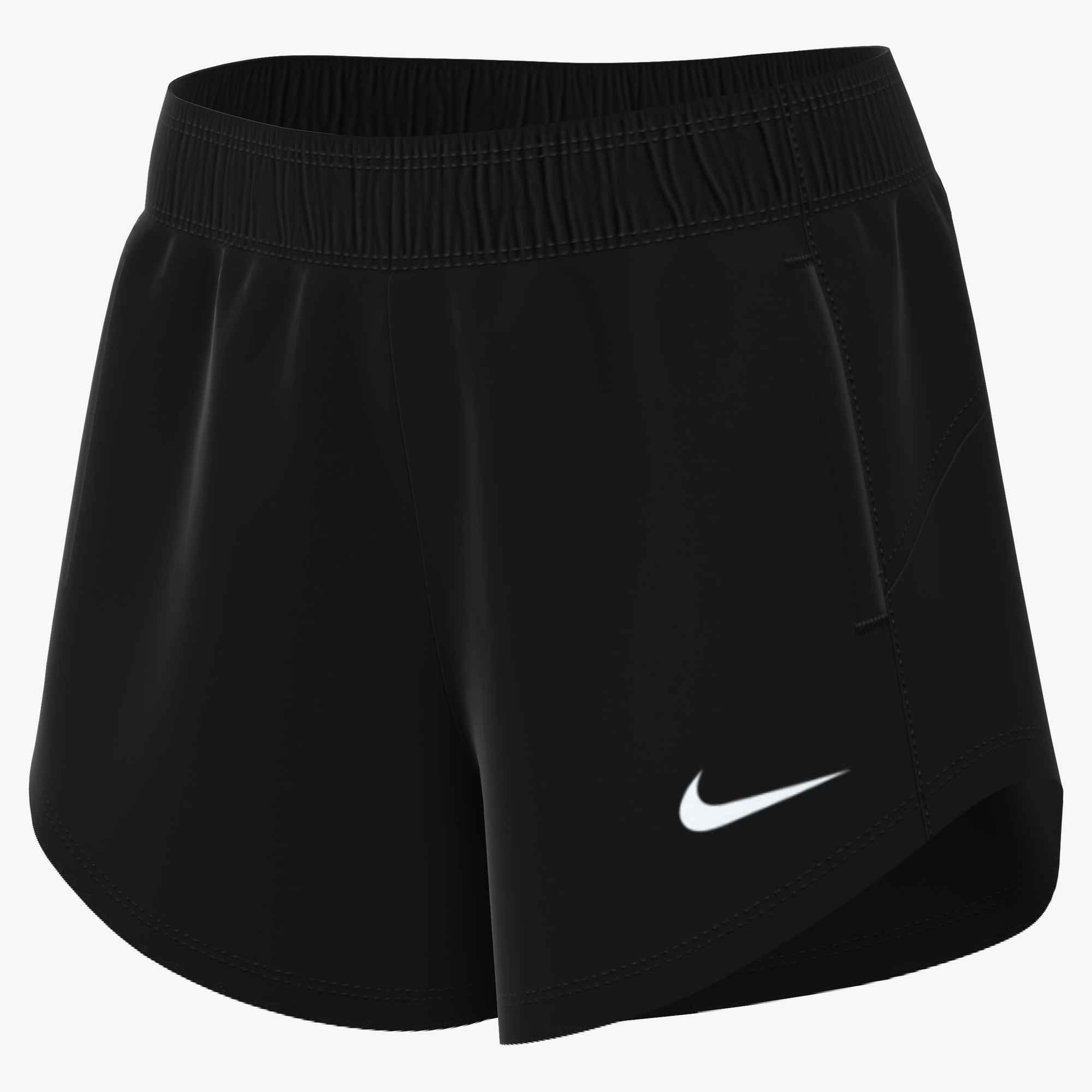 Nike Shorts »W NK ONE ATK DF MR 4IN SHORT«  ohne Verschluss, mit Dri-FIT-Technologie, aus Polyester, Shorts-Design