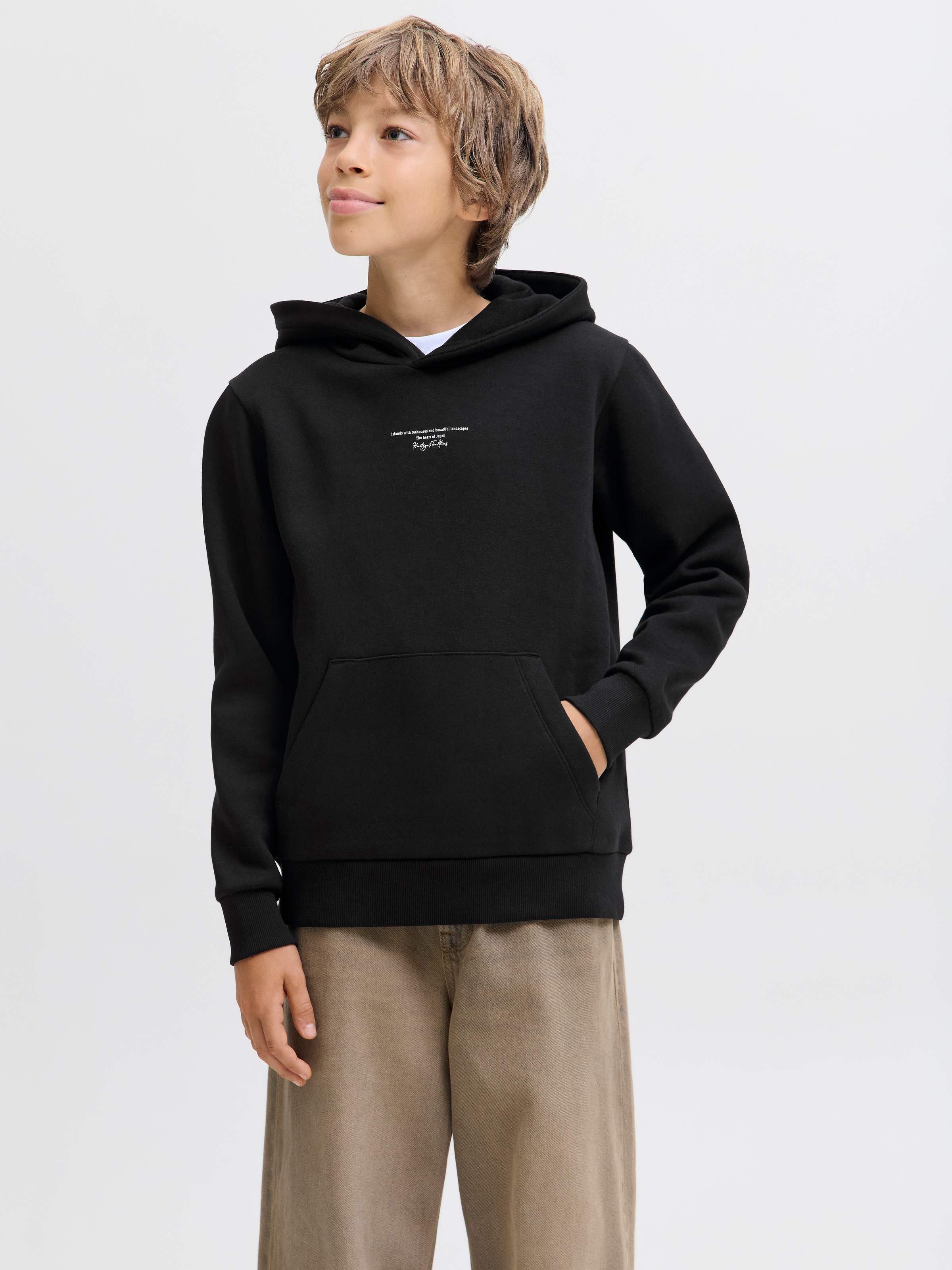 Jack & Jones Junior Kapuzensweatshirt »JJKENJI SWEAT HOOD JNR«
