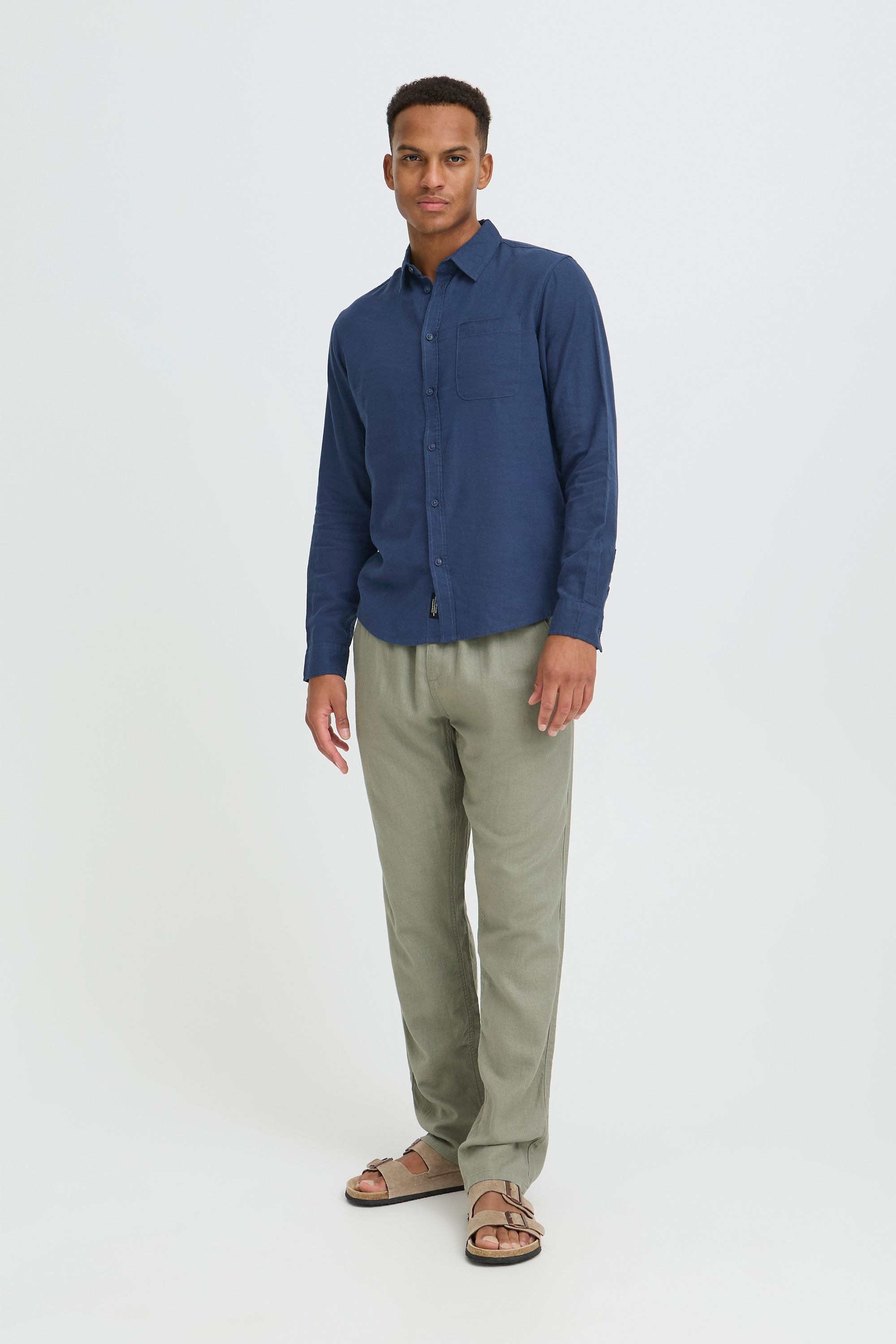 Blend Leinenhemd »Leinenhemd BHMLinex«