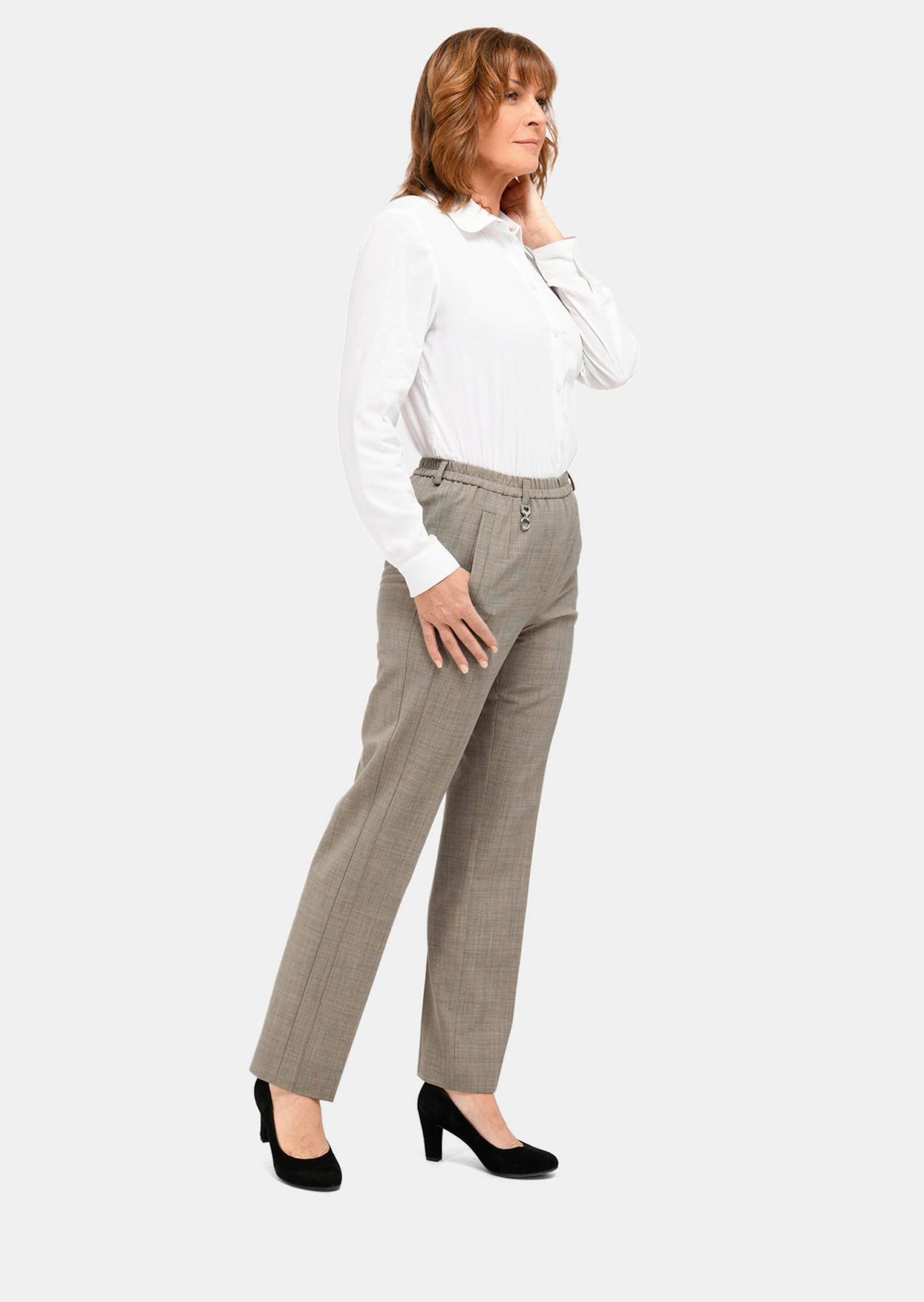 GOLDNER Schlupfhose »Kurzgröße Trevira-Schurwollschlupfhose LOUISA«