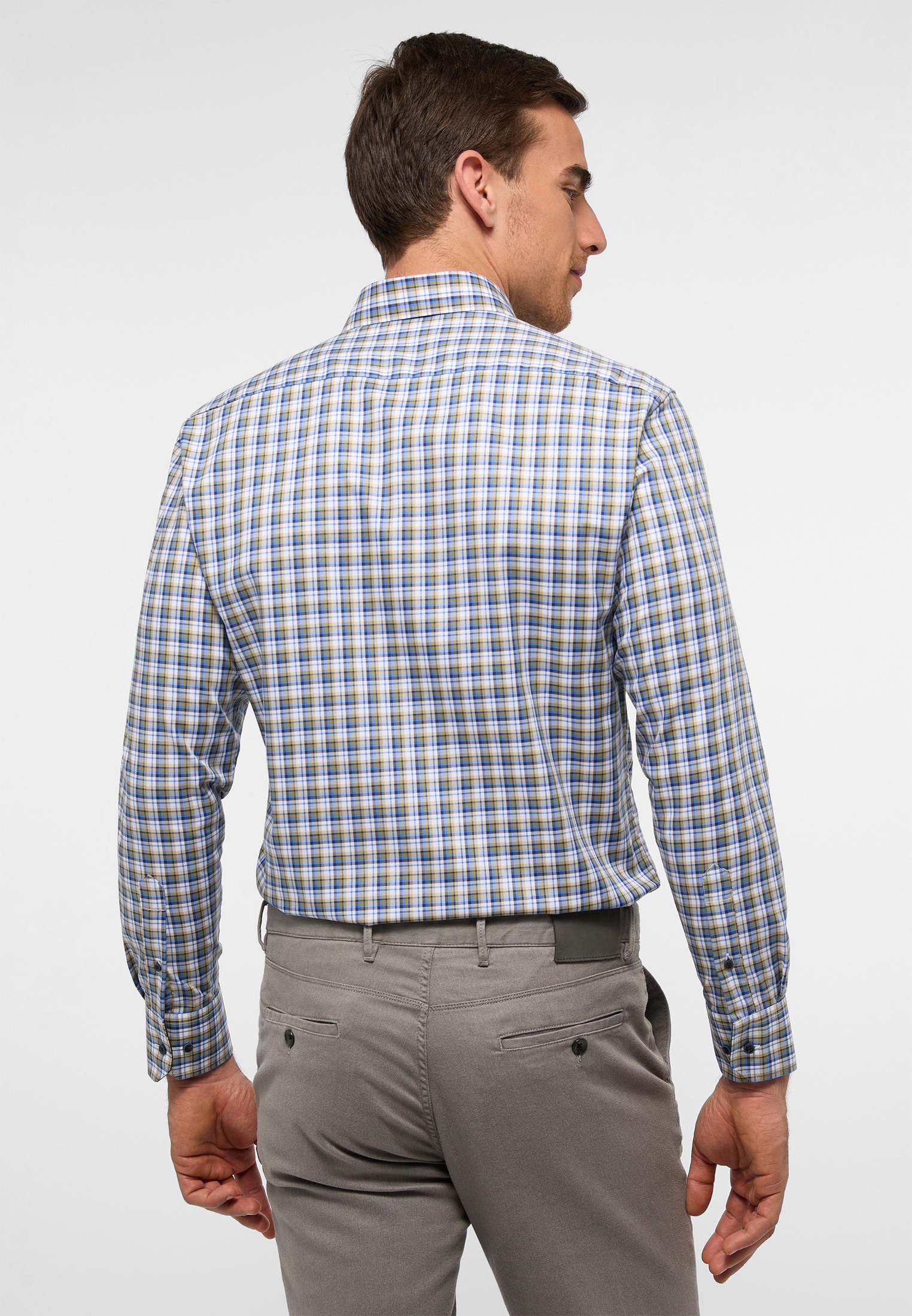 Eterna Langarmhemd »MODERN FIT« NON IRON (bügelfrei)