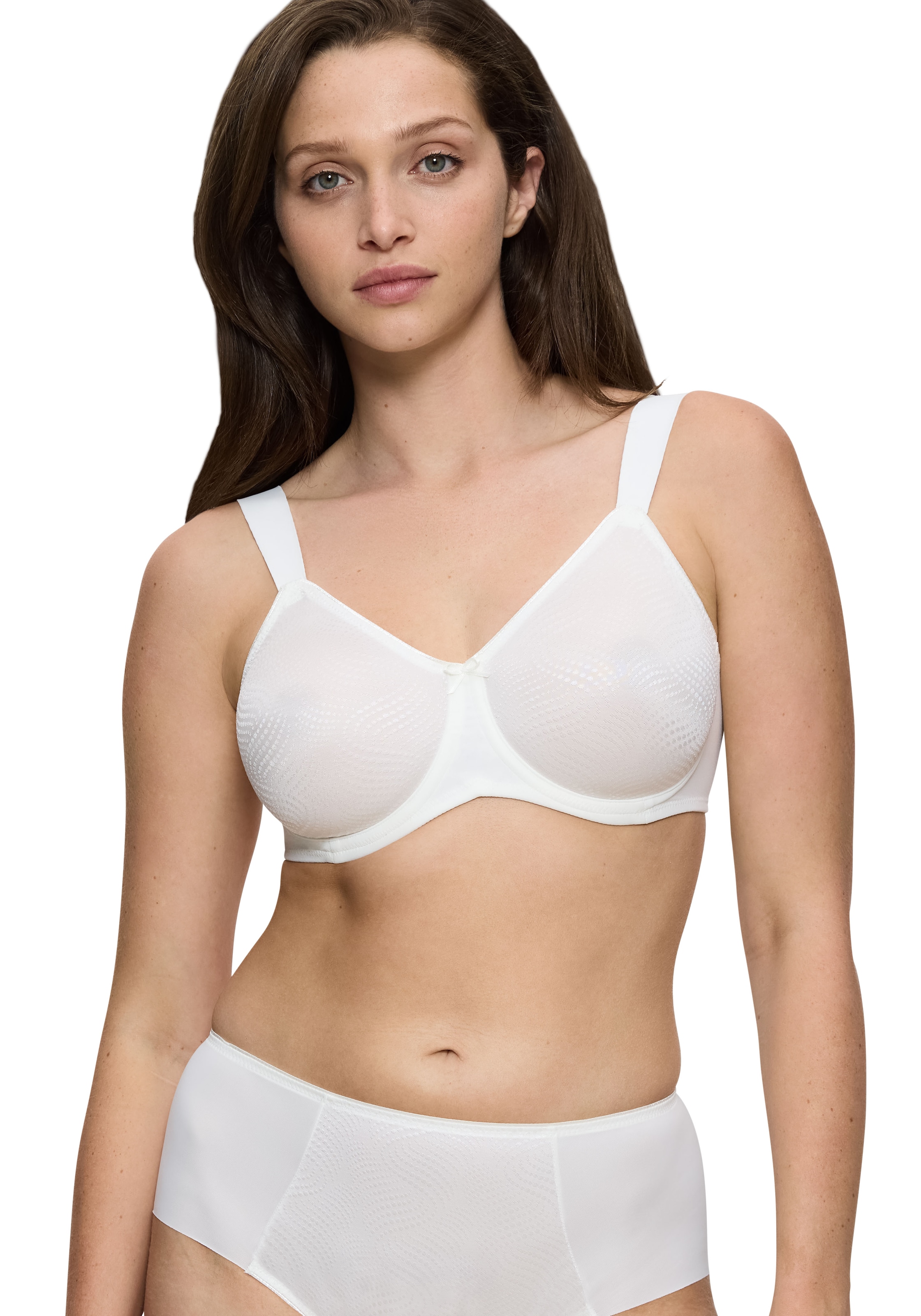 Triumph Minimizer-BH »Essential Minimizer«, schimmerndes Jacquard-Muster, mit Bügel, kleine Satinschleife