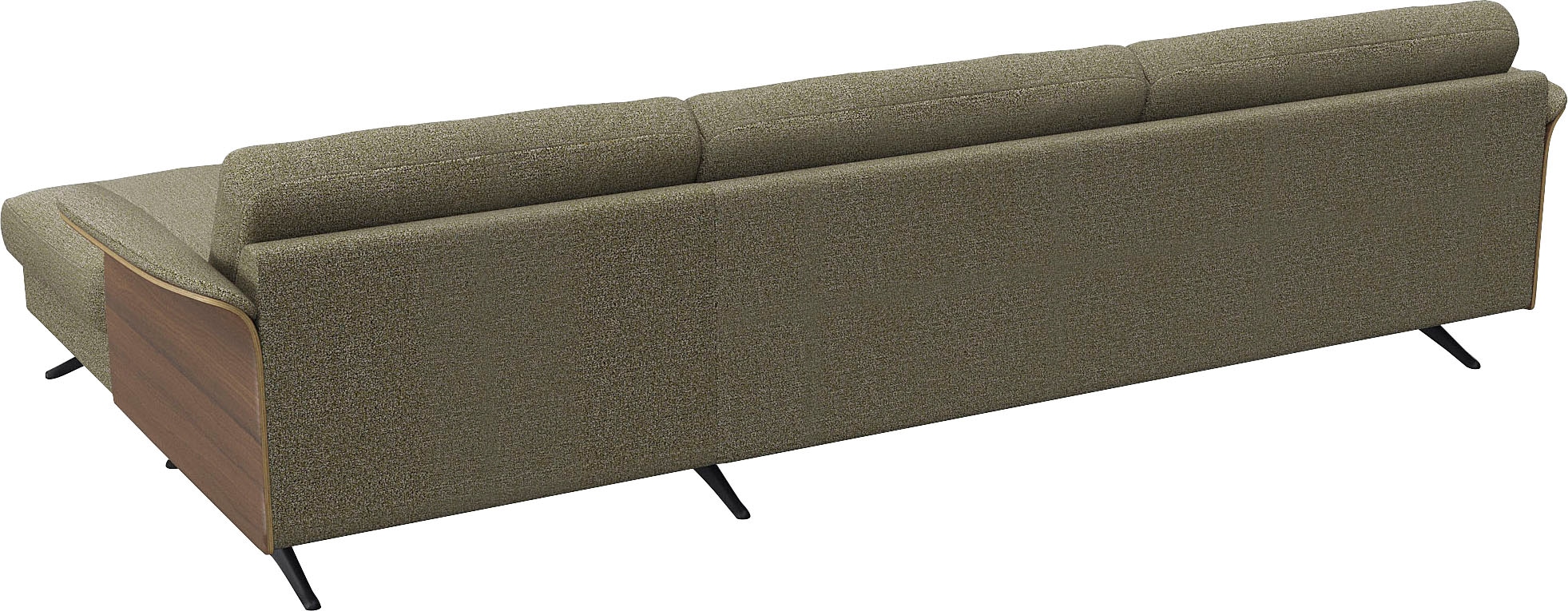 FLEXLUX Ecksofa »Glow, super bequem durch hochwertigem Sitzaufbau mit Federkern, L-Form« Modernes skandinavisches Design