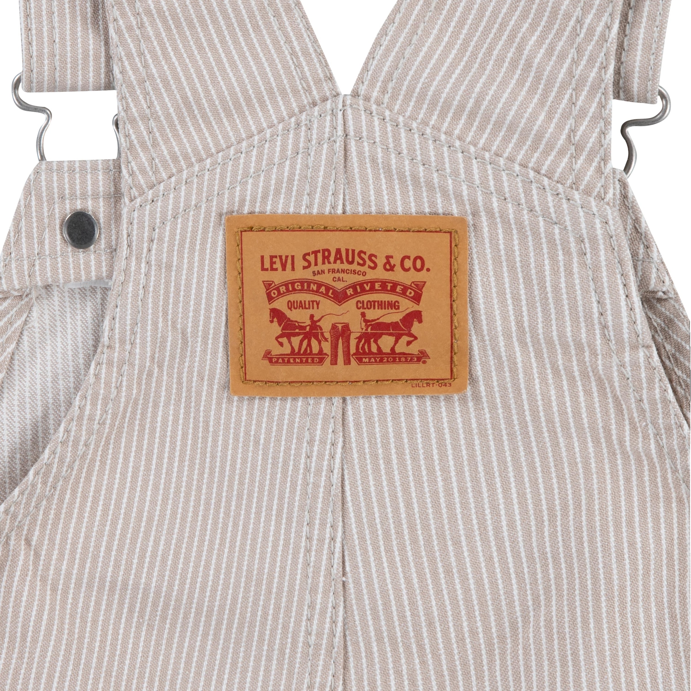 Levi's® Kids Latzhose »LVN RAILROAD STRIPE OVERALL«, for Boys, Baumwoll-Qualität