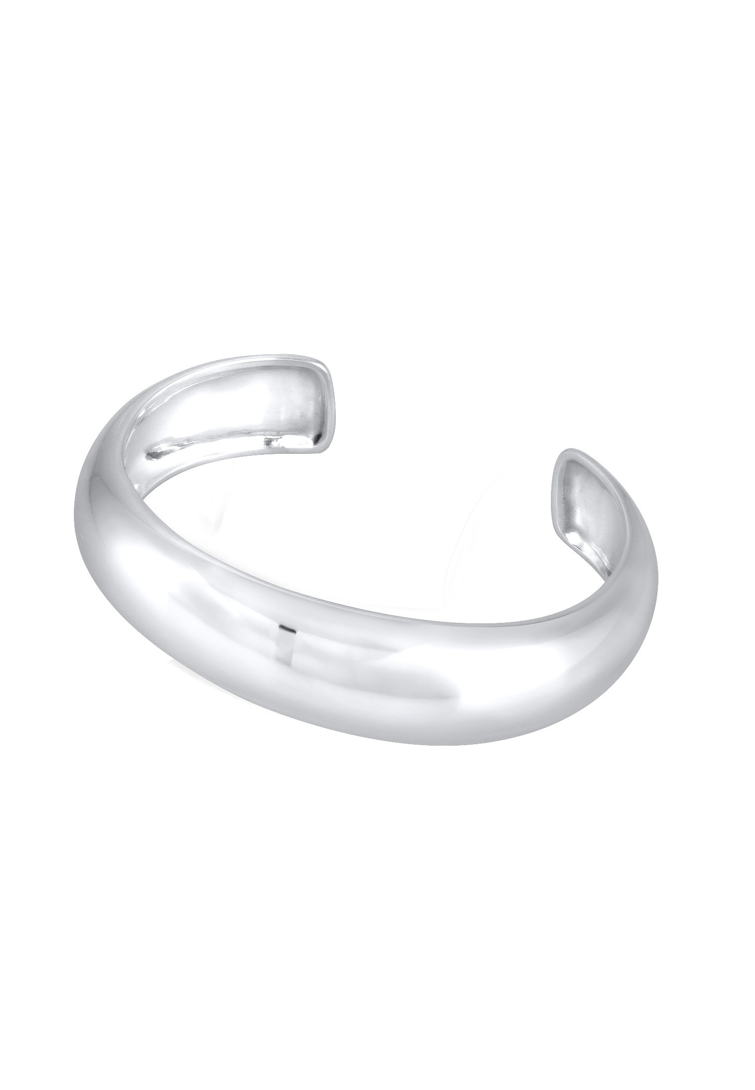 Elli Premium Armreif »Armband Armreif Armspange Offen Breit Klobig 925 Silber«