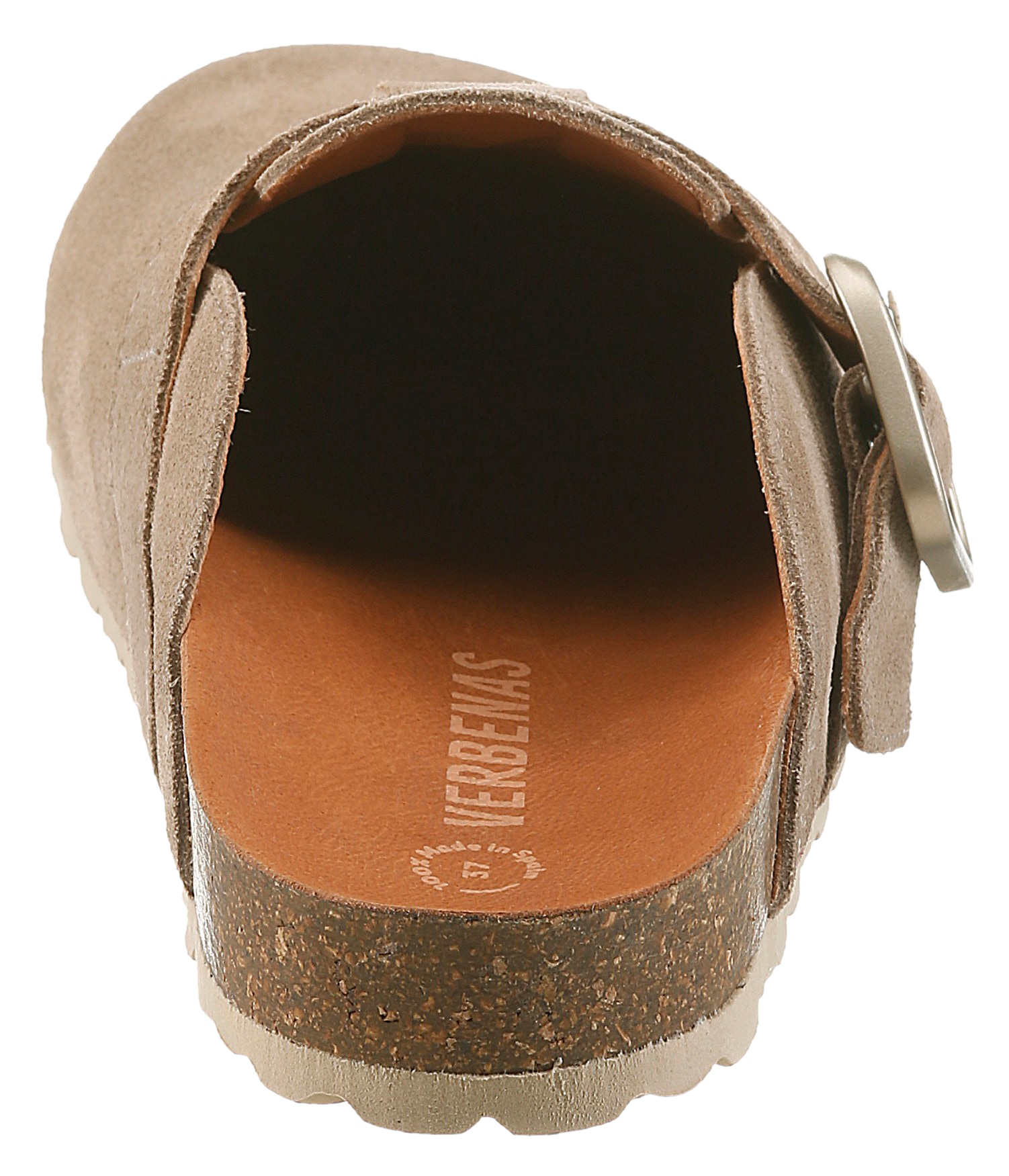 VERBENAS Clog »RIO SERRAJE«  Hausschuh, Sommerschuh, Schlupfschuh mit verstellbarer Schnalle