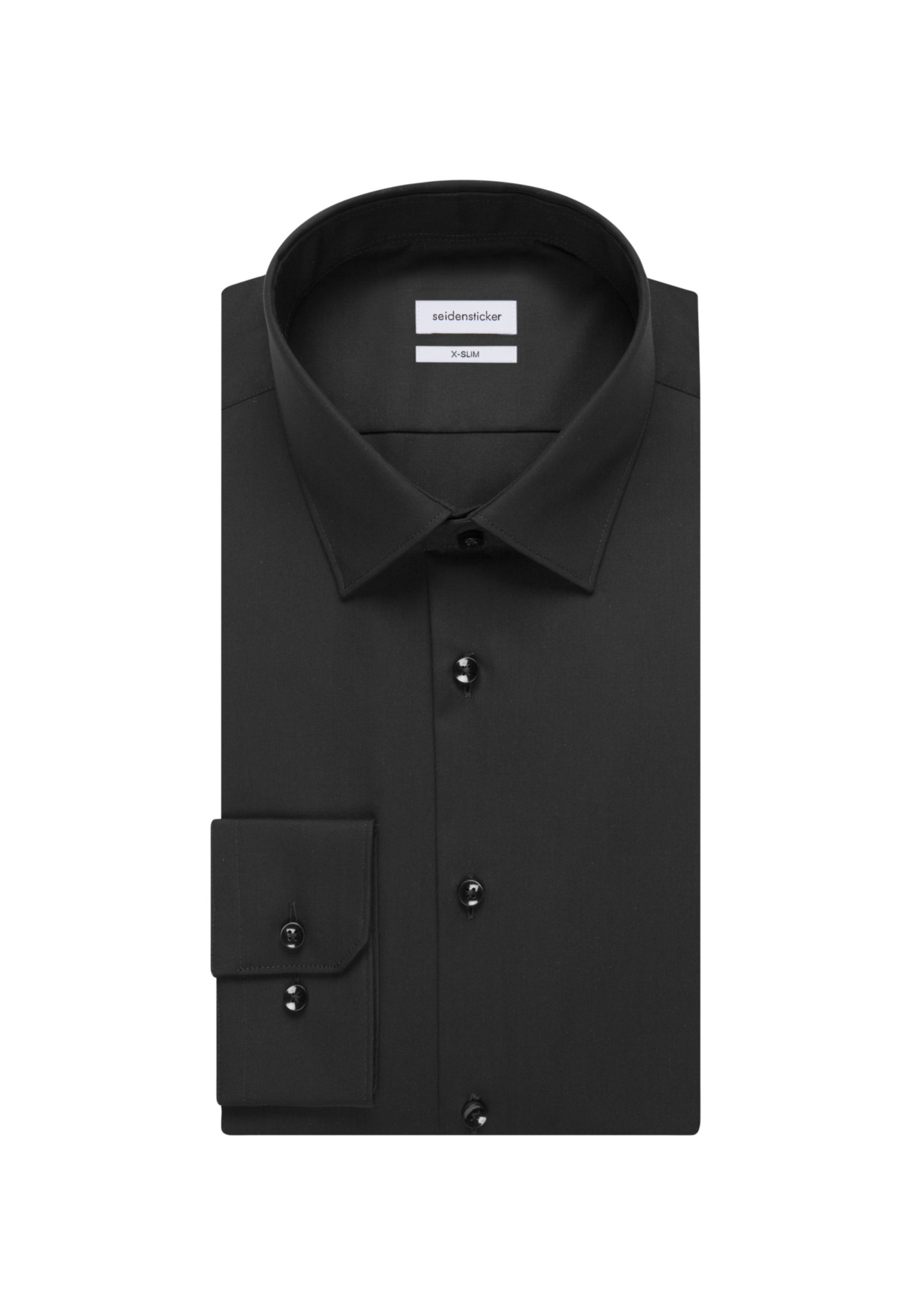 seidensticker Businesshemd »Schwarze Rose«, X-Slim Kentkragen Uni
