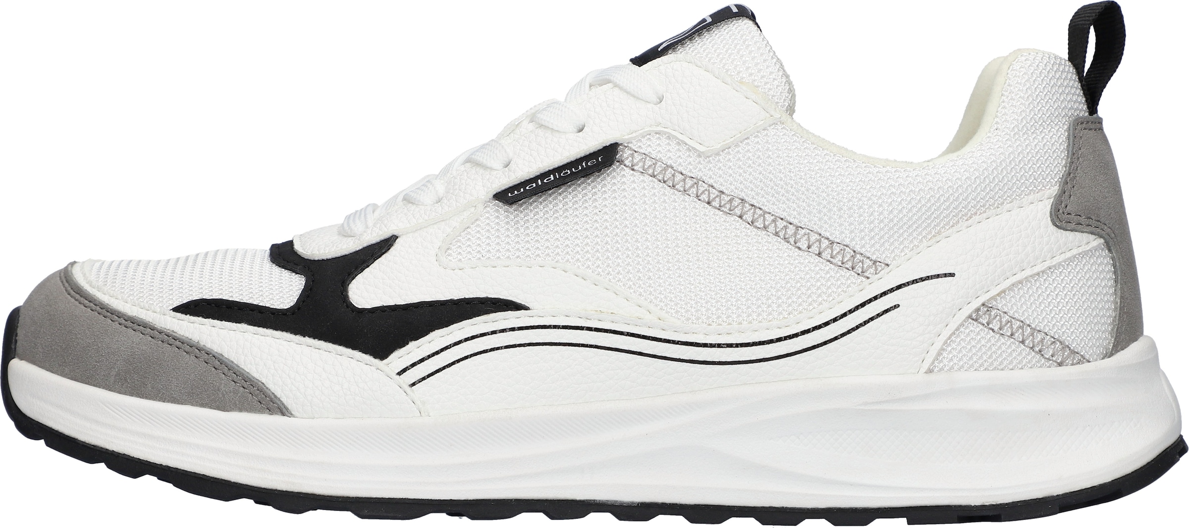 Waldläufer Sneaker »H_LEO«  Bequemschuh, Schnürschuh in Komfortweite H (= sehr weit)