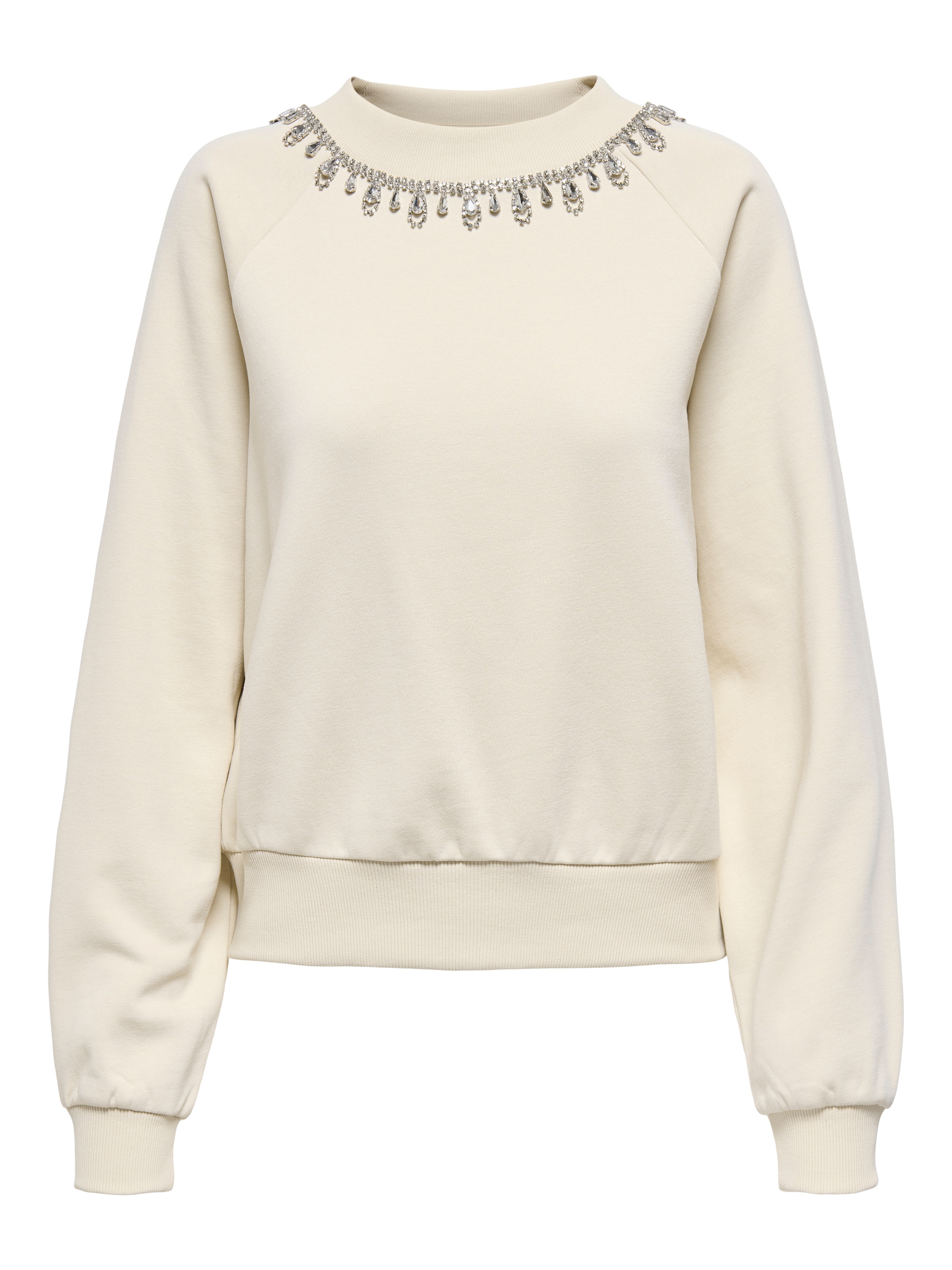 ONLY Sweatshirt »ONLJETT L/S O-NECK EMB. BOX SWT«