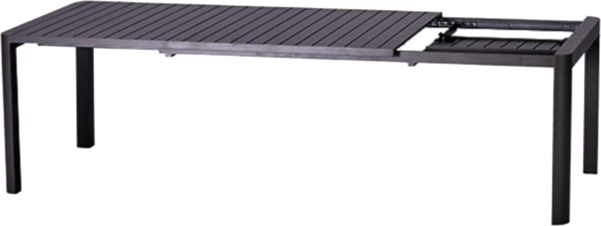 Garden Pleasure Garten-Essgruppe », Tischgruppe »AMIRA 10«« Set, 7 Stk. tlg. 6 Stühle (stapelbar), 1x Ausziehtisch LxB: 195-240 x100 cm