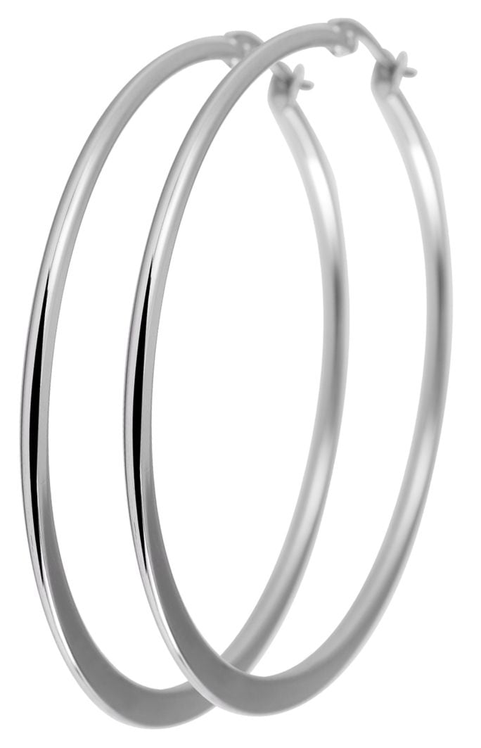 Adelia´s Paar Creolen »Damen Ohrringe ¿ Creole aus Edelstahl«