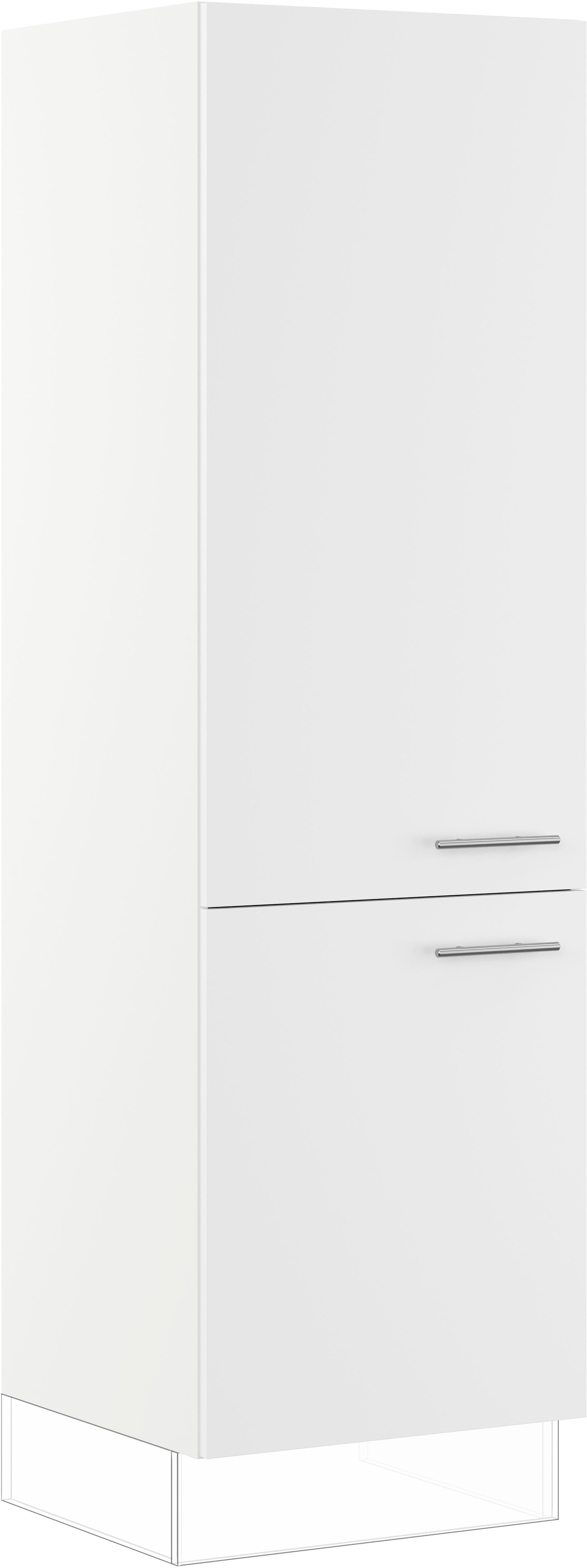 IMPULS KÜCHEN Seitenschrank »"Valencia", Breite/Höhe: 60/190,7 cm« vormontiert, mit Drehtüren, mit verstellbaren Fachböden